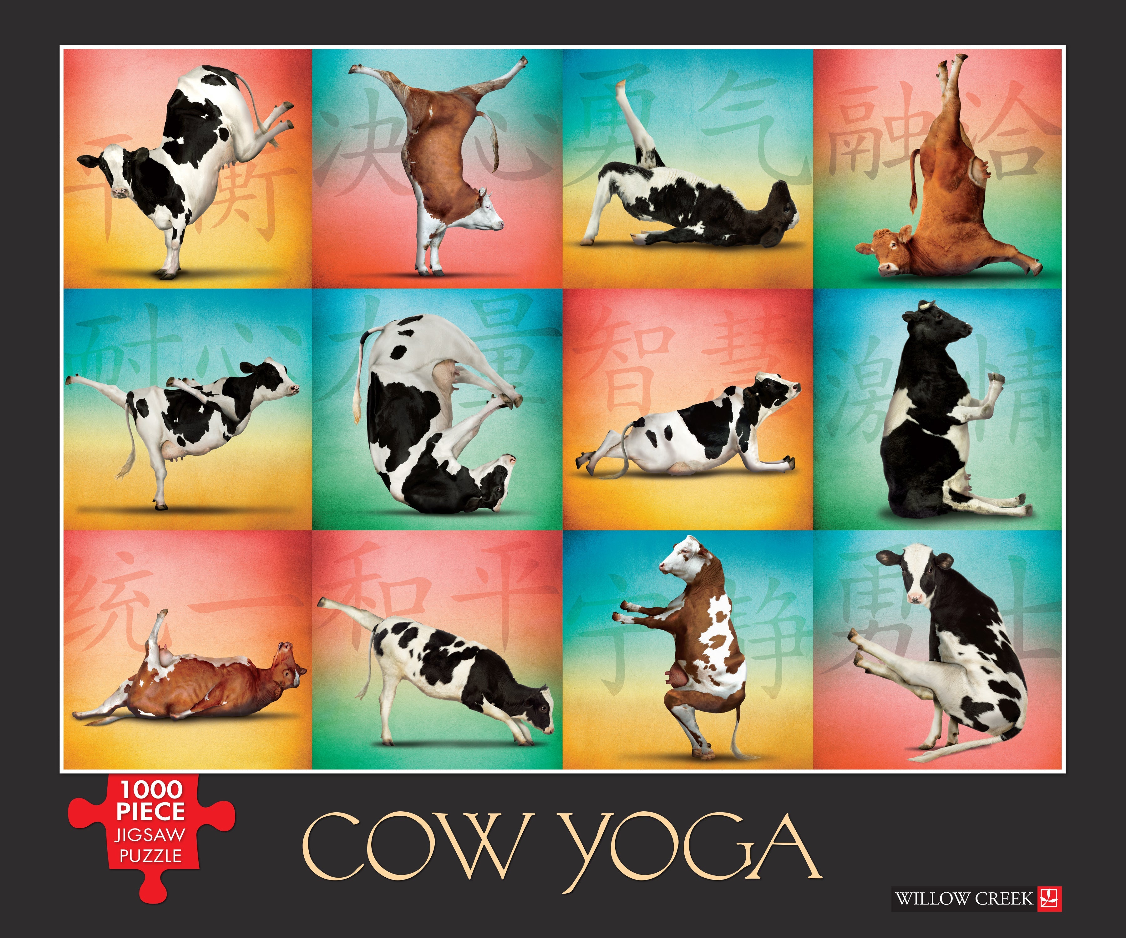 Cow Yoga 1000 Piece - Jigsaw Puzzle