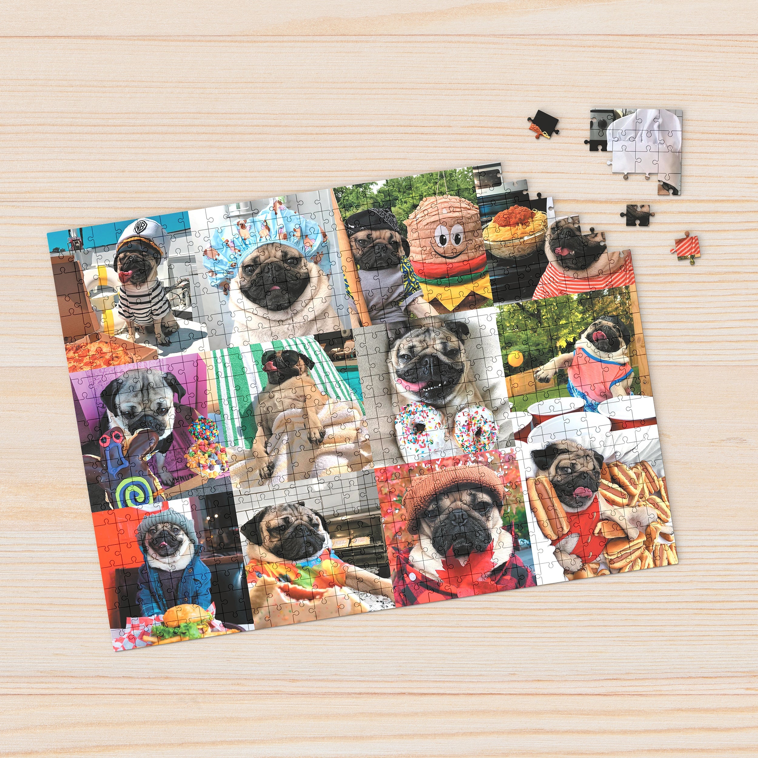 Doug the Pug Pug Life 1000 Piece - Jigsaw Puzzle