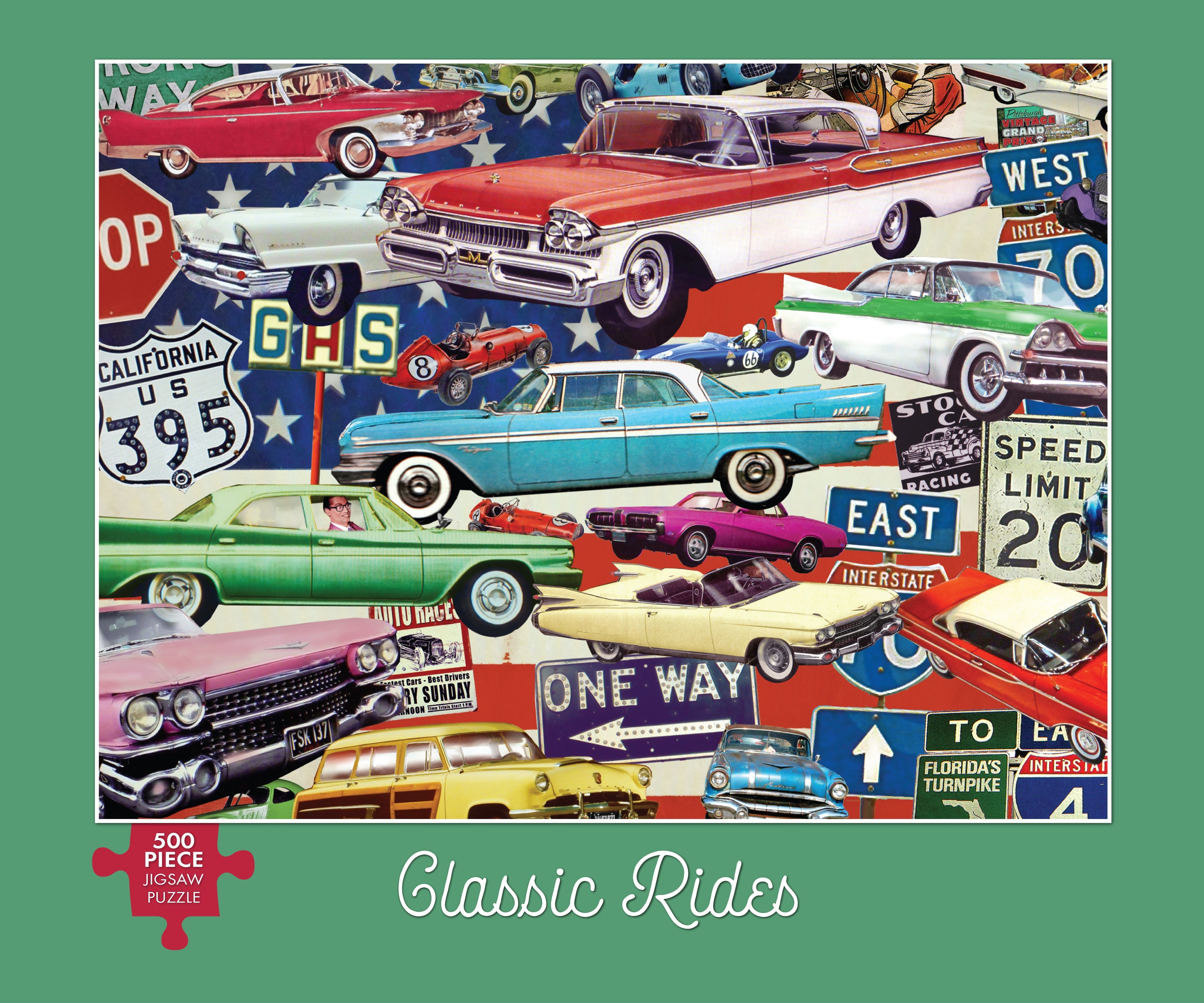 Classic Rides 500 Piece - Jigsaw Puzzle