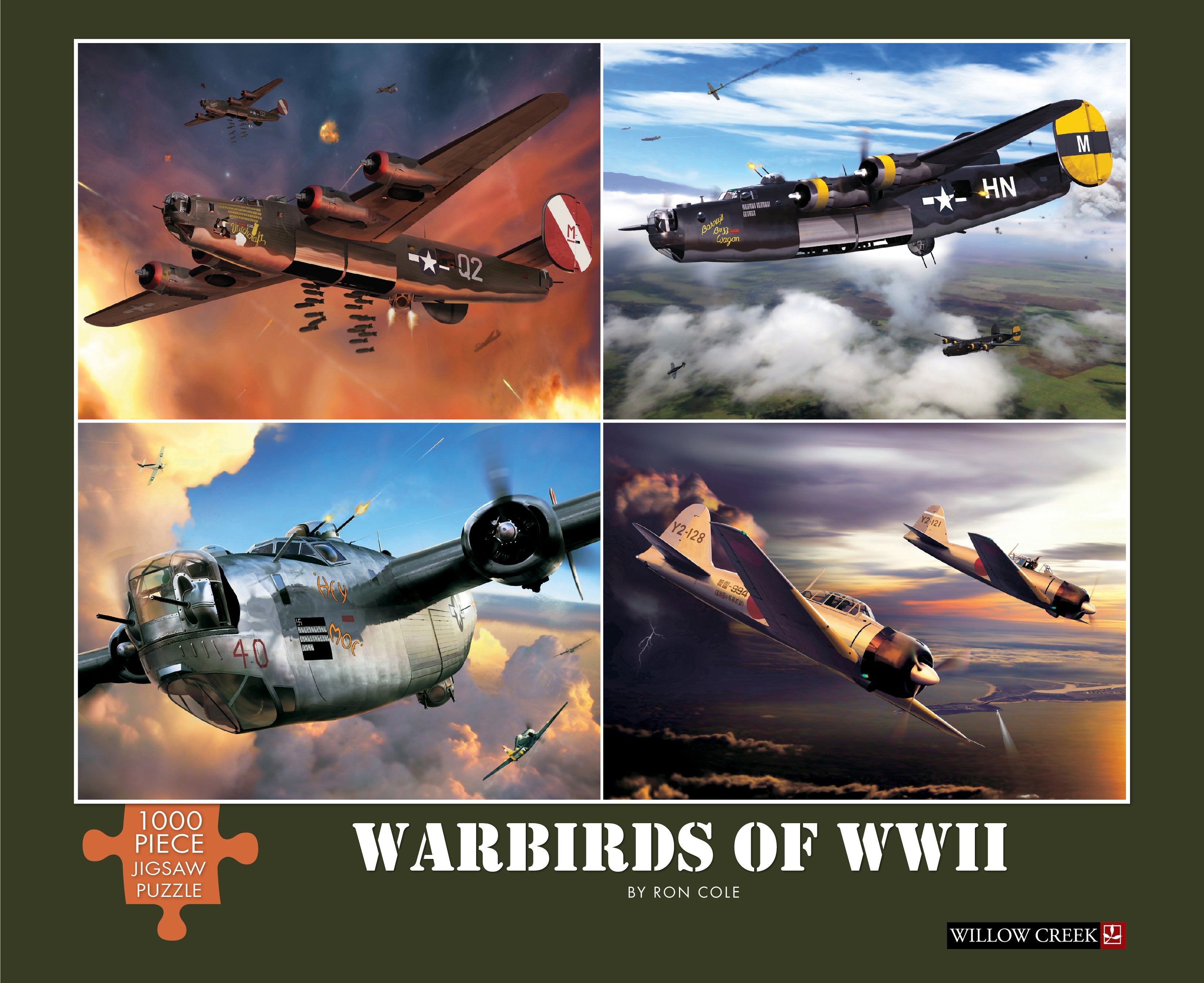 Warbirds of WWII 1000 Piece - Jigsaw Puzzle