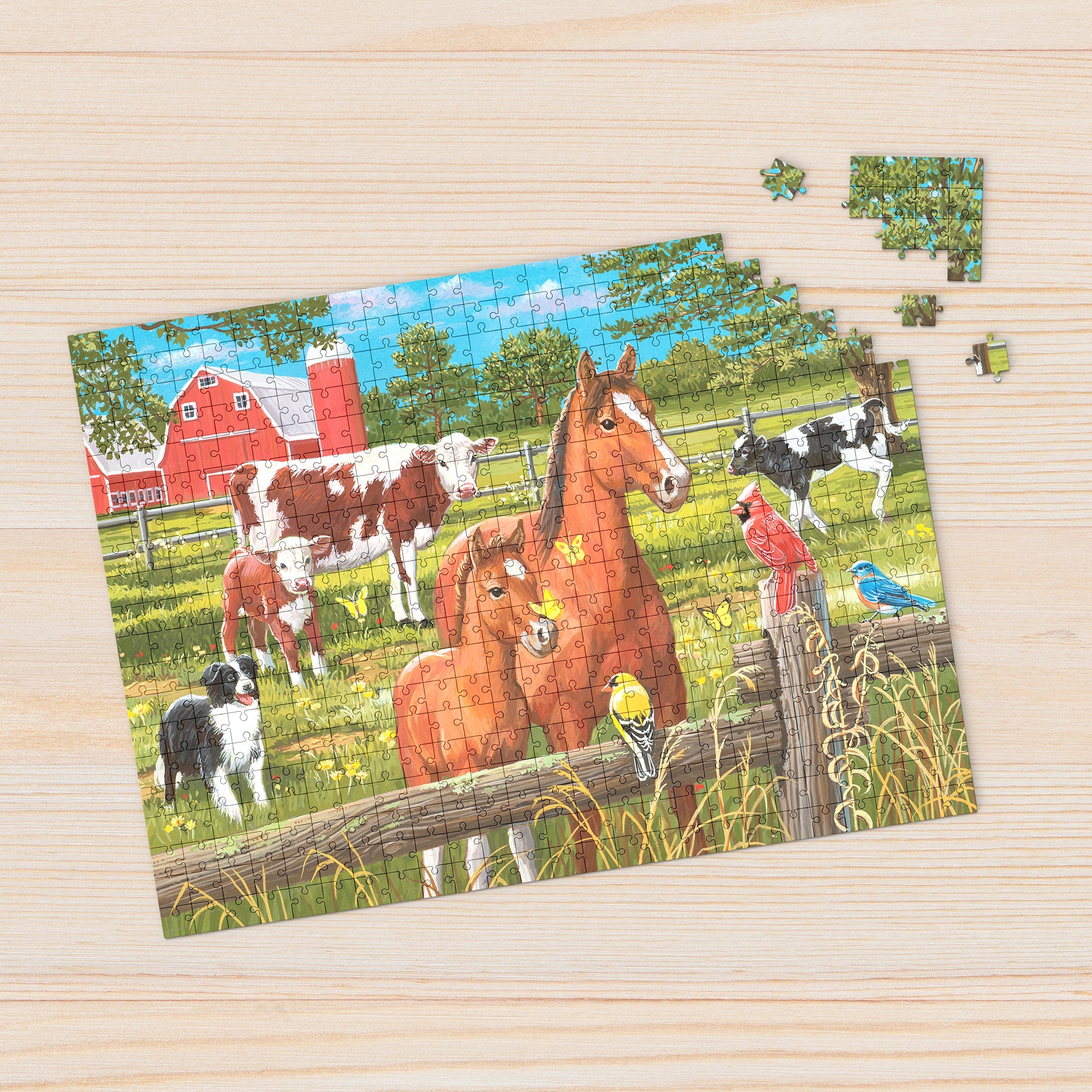 Farm Friends 1000 Piece - Jigsaw Puzzle