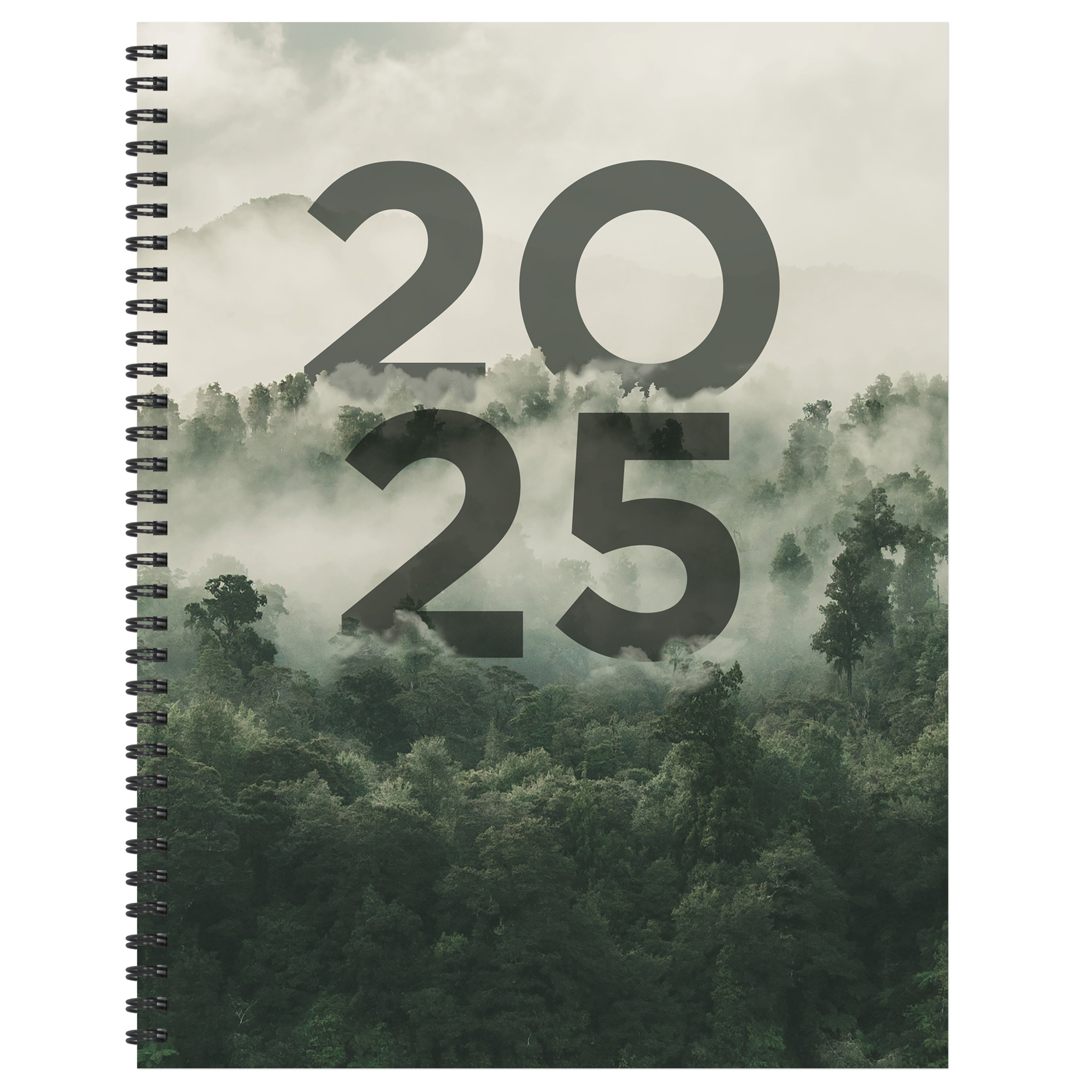 2025 Forest Mist - Large Monthly & Weekly Diary/Planner