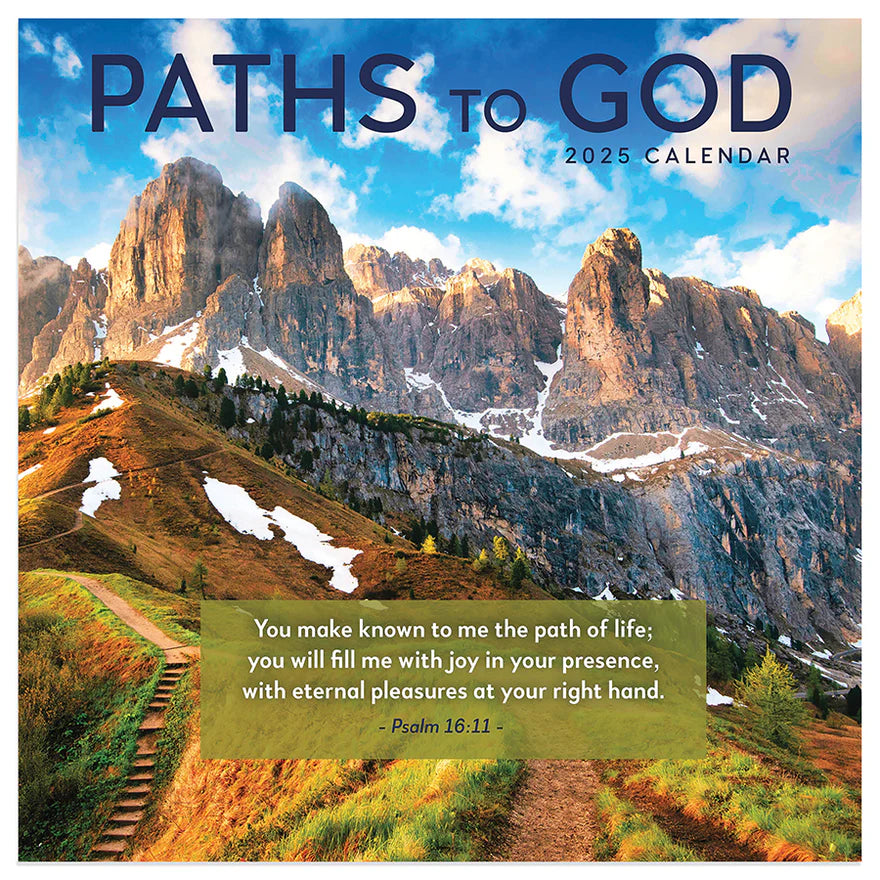 2025 Paths to God - Mini Wall Calendar