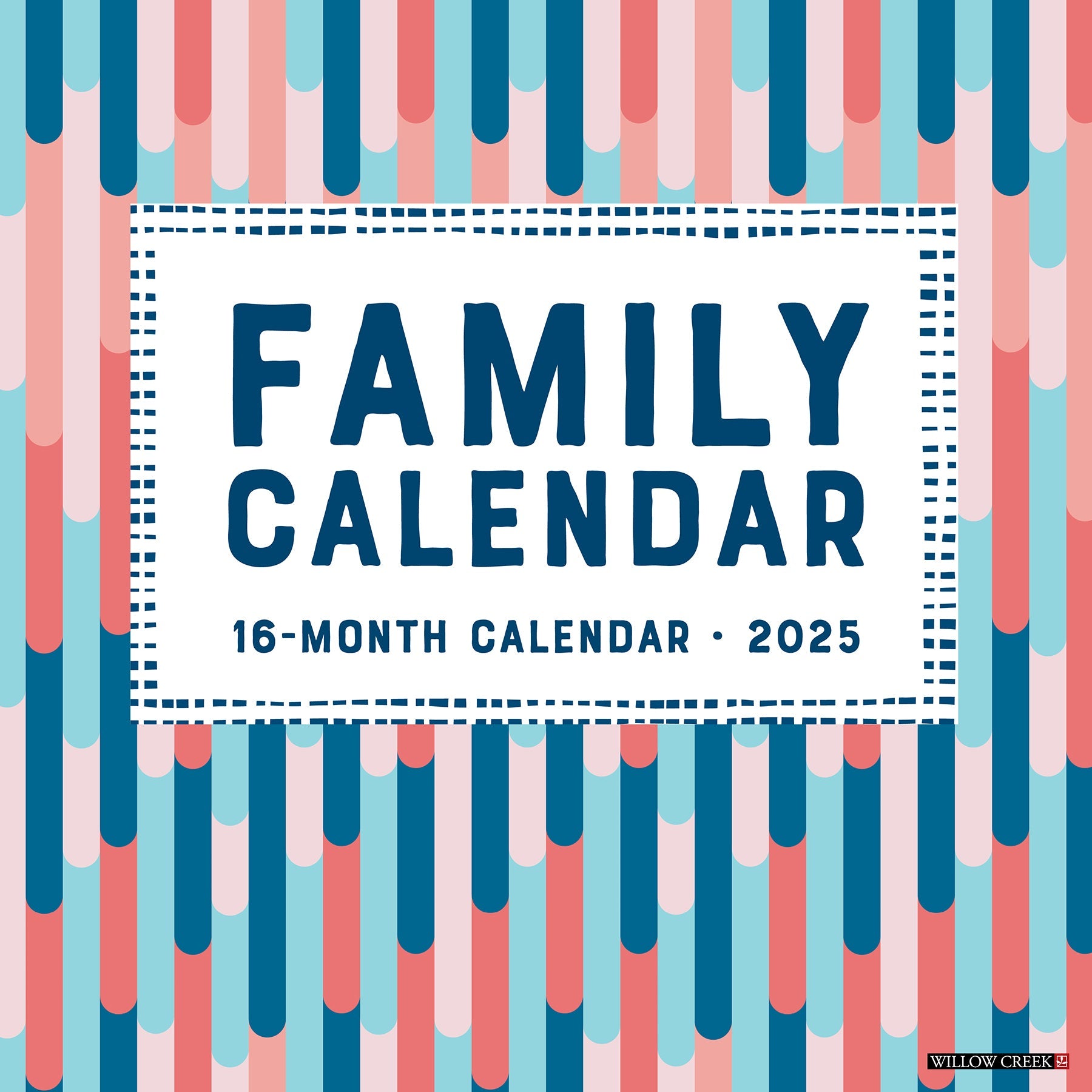 2025 Family Planner Calendar - Square Wall Calendar