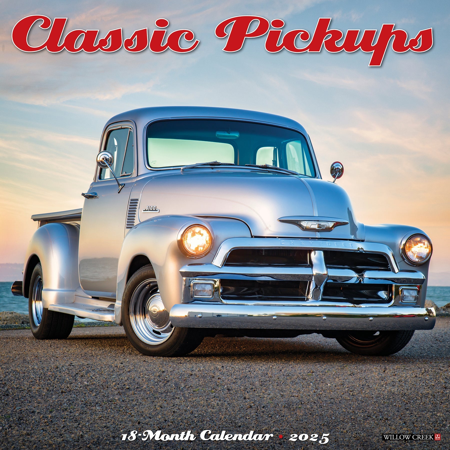 2025 Classic Pickups - Square Wall Calendar