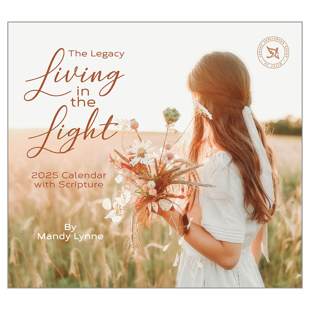 2025 Living In The Light - Legacy Deluxe Wall Calendar