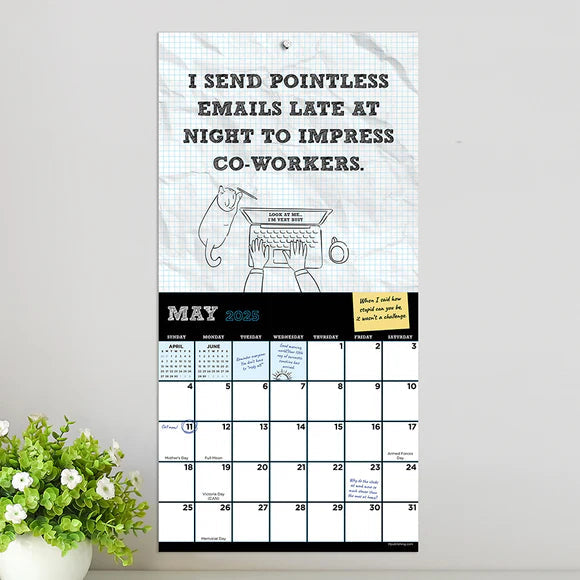 2025 Per My Previous Email - Mini Wall Calendar
