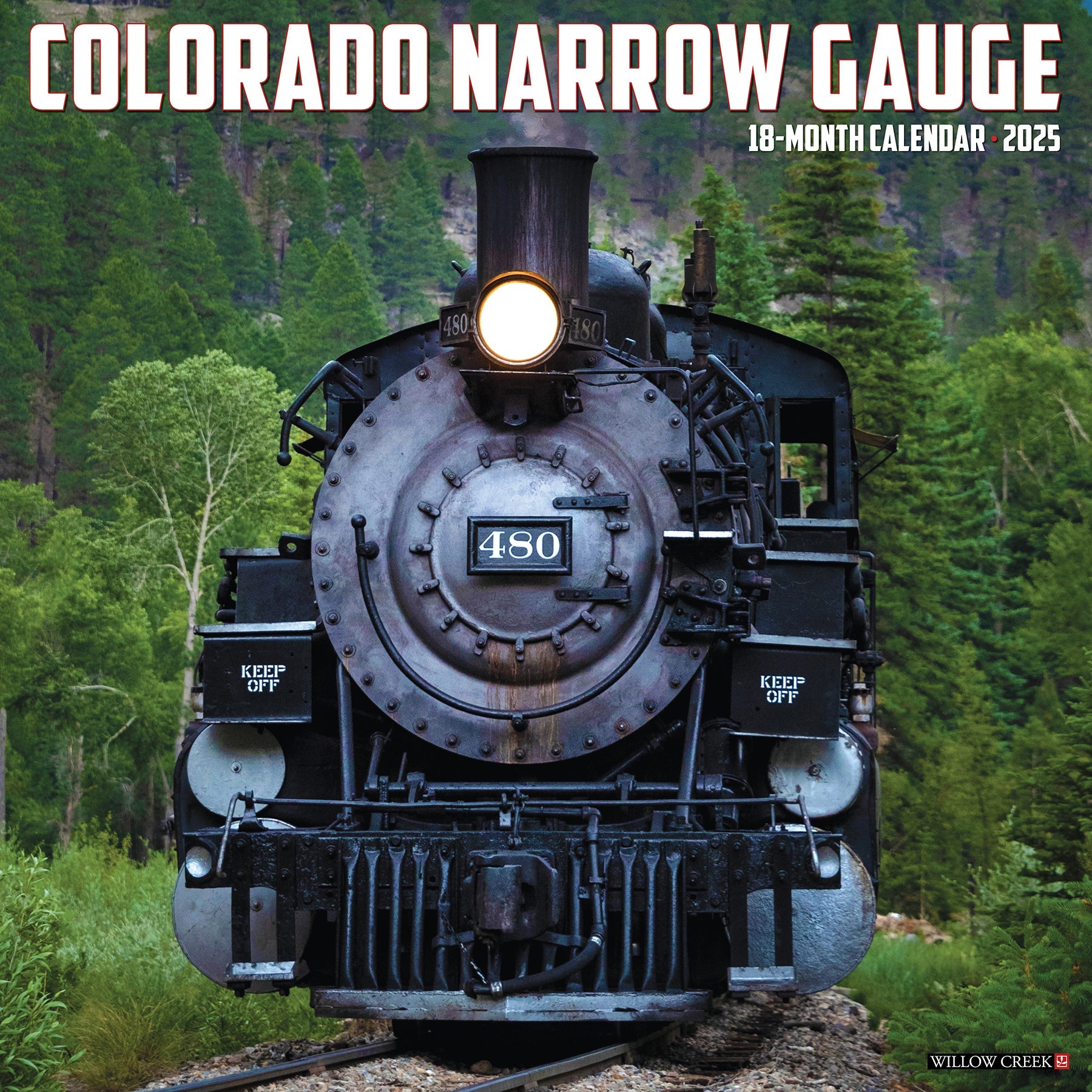 2025 Colorado Narrow Gauge Railroads - Square Wall Calendar