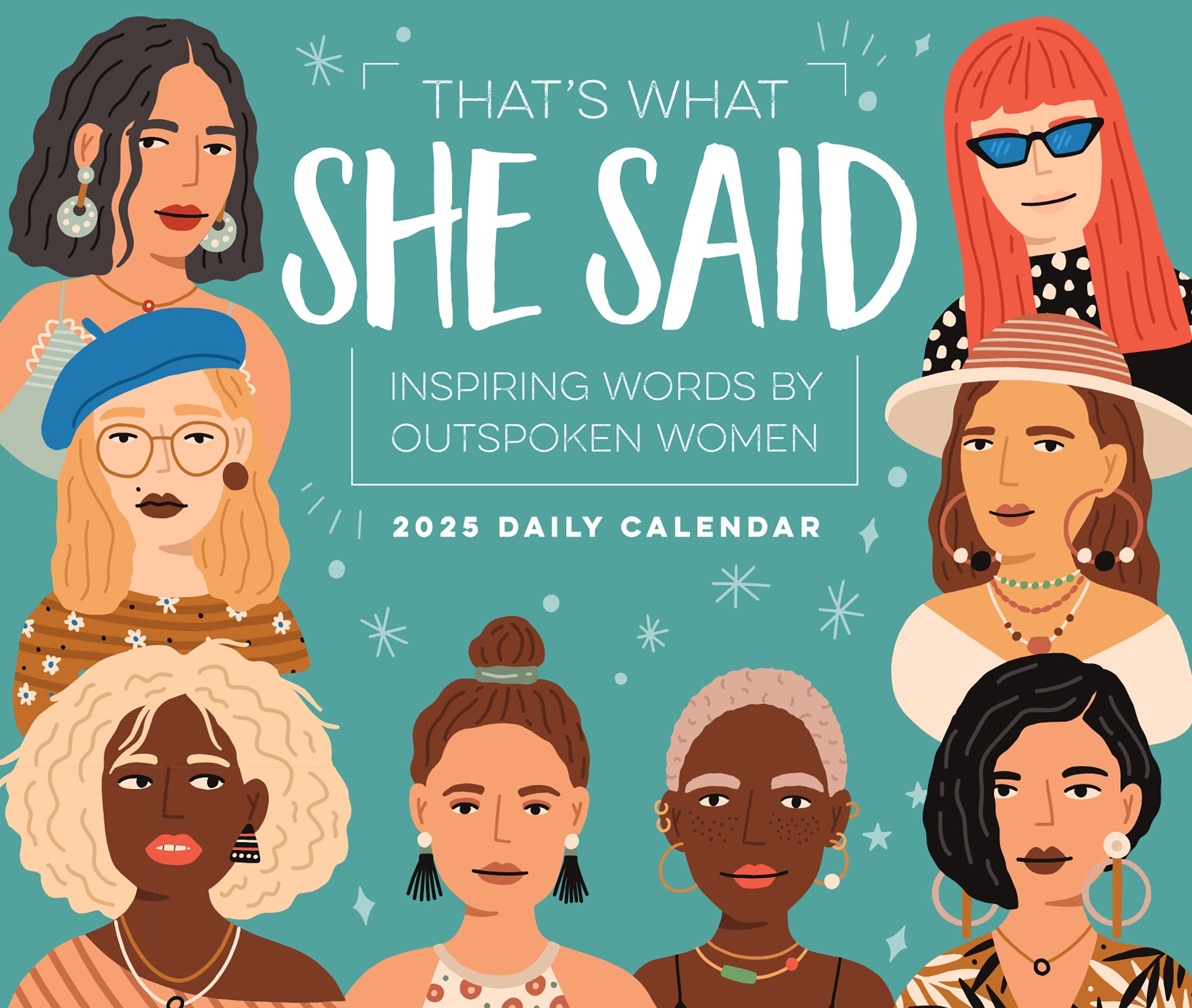 2025 That's What She Said - Daily Boxed Page-A-Day Calendar