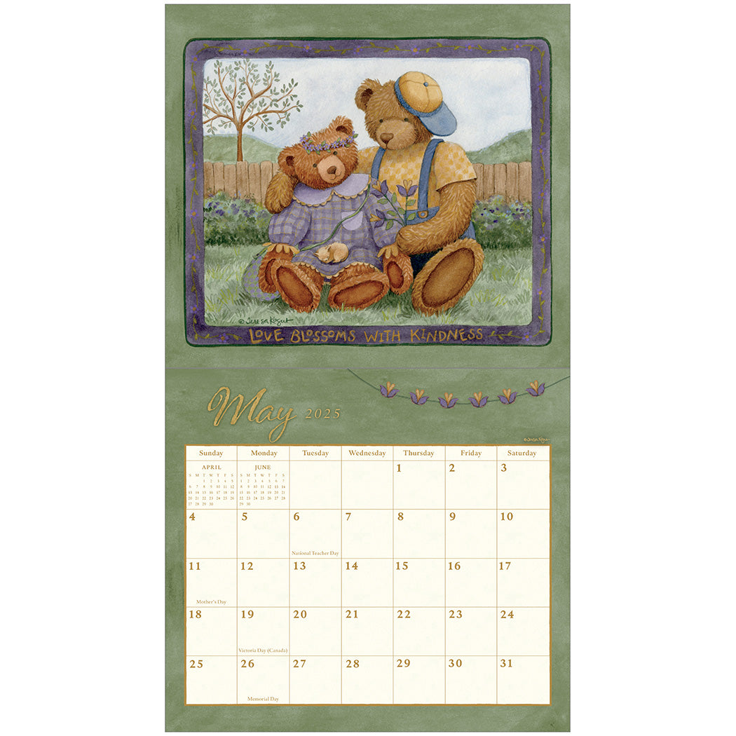 2025 Bears - Legacy Deluxe Wall Calendar