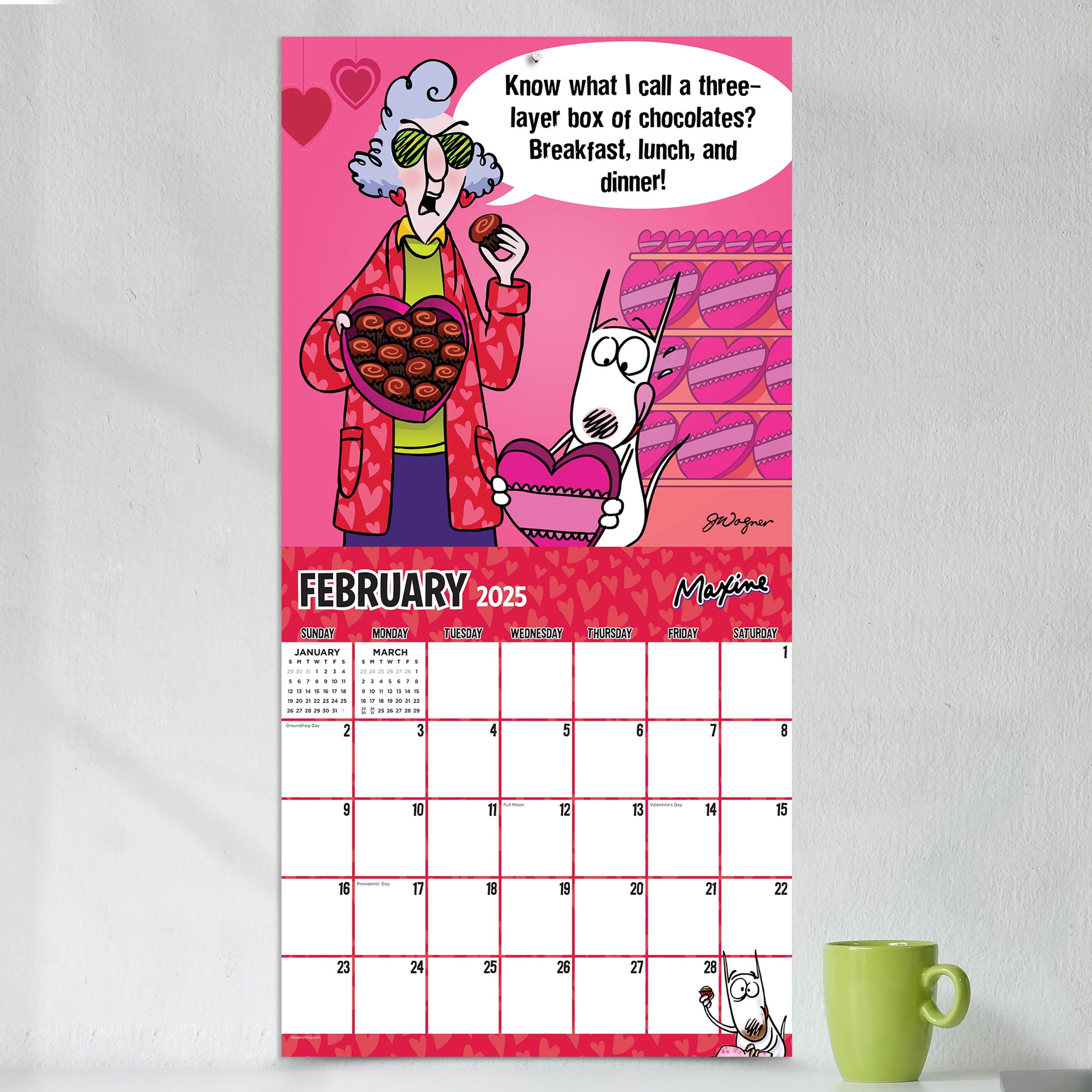 2025 Maxine - Square Wall Calendar