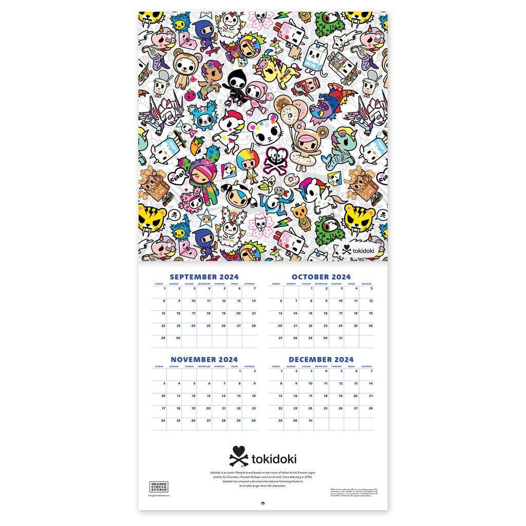 2025 Tokidoki - Square Wall Calendar by Orange Circle Studio