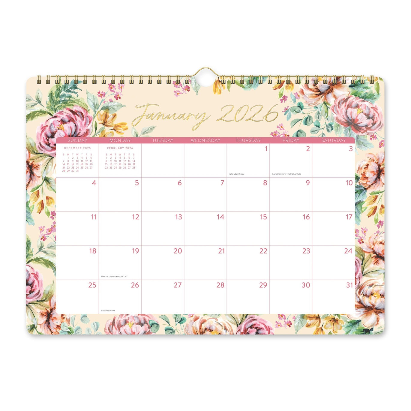 2026 Bella Flora - Deluxe Wall Calendar