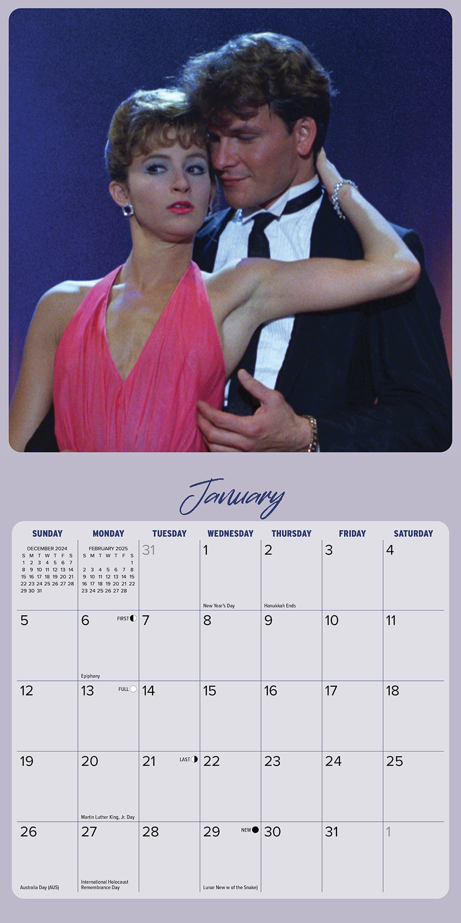 2025 Dirty Dancing - Mini Wall Calendar