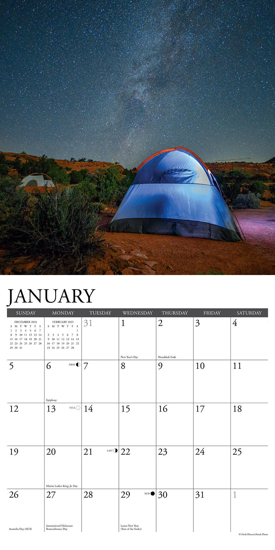 2025 CampLife - Square Wall Calendar
