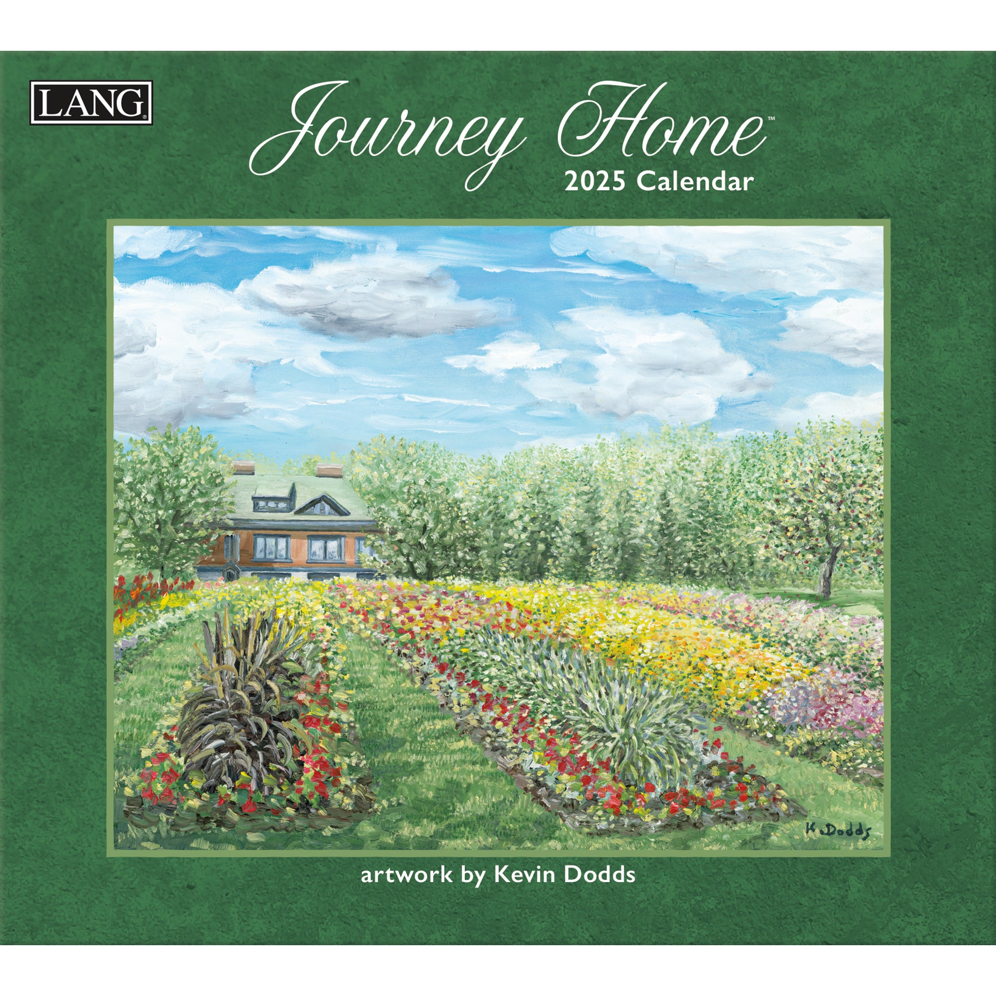 2025 Journey Home By Kevin Dodds - LANG Deluxe Wall Calendar