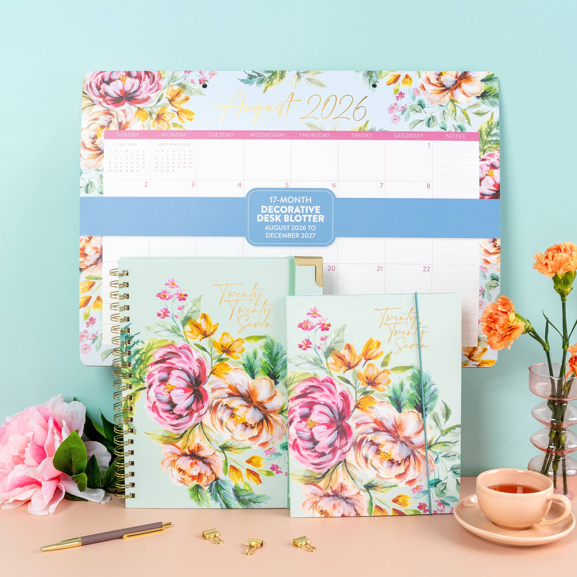 2027 Bella Flora Just Right Monthly Planner