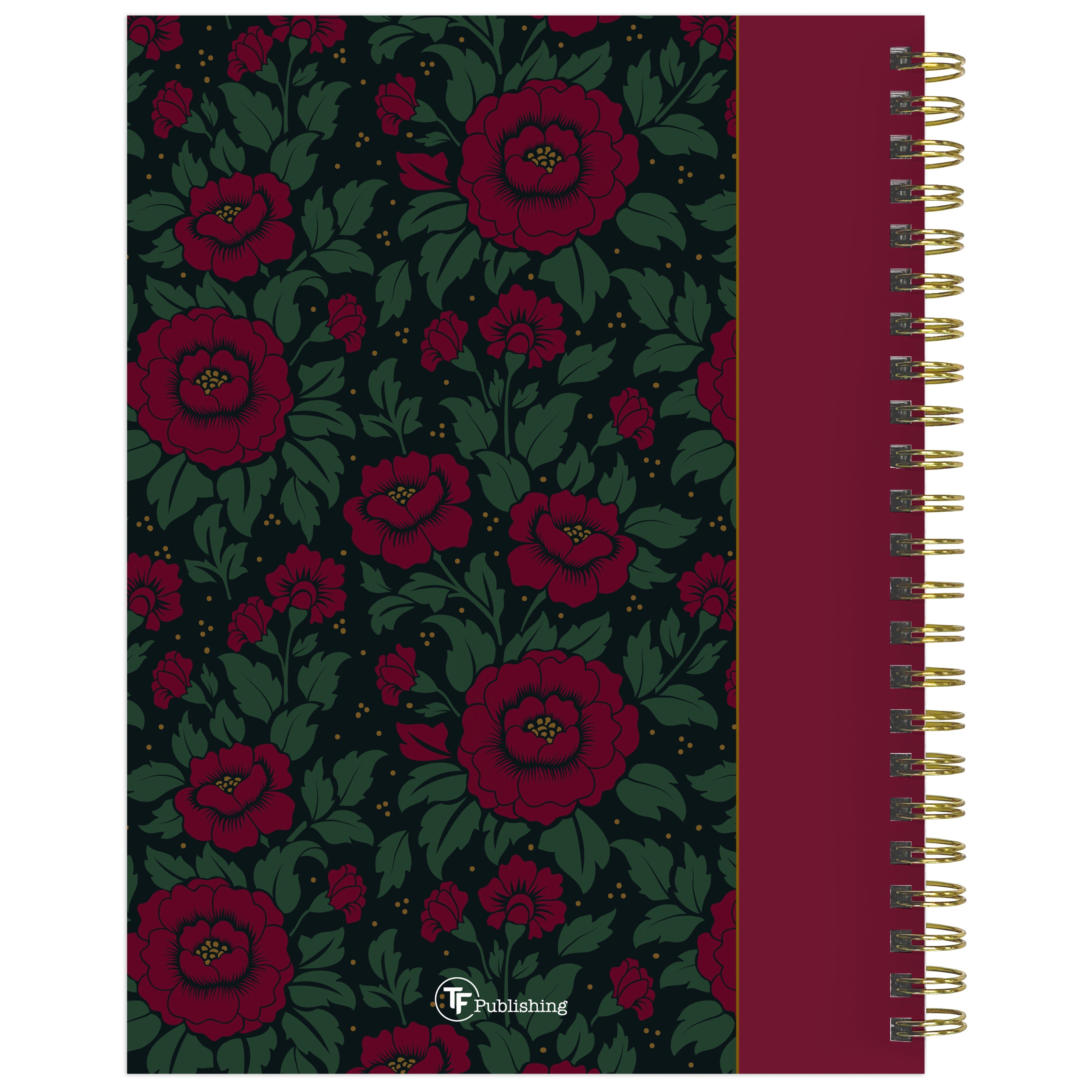 2025 Victorian Blooms - Medium Monthly & Weekly Diary/Planner