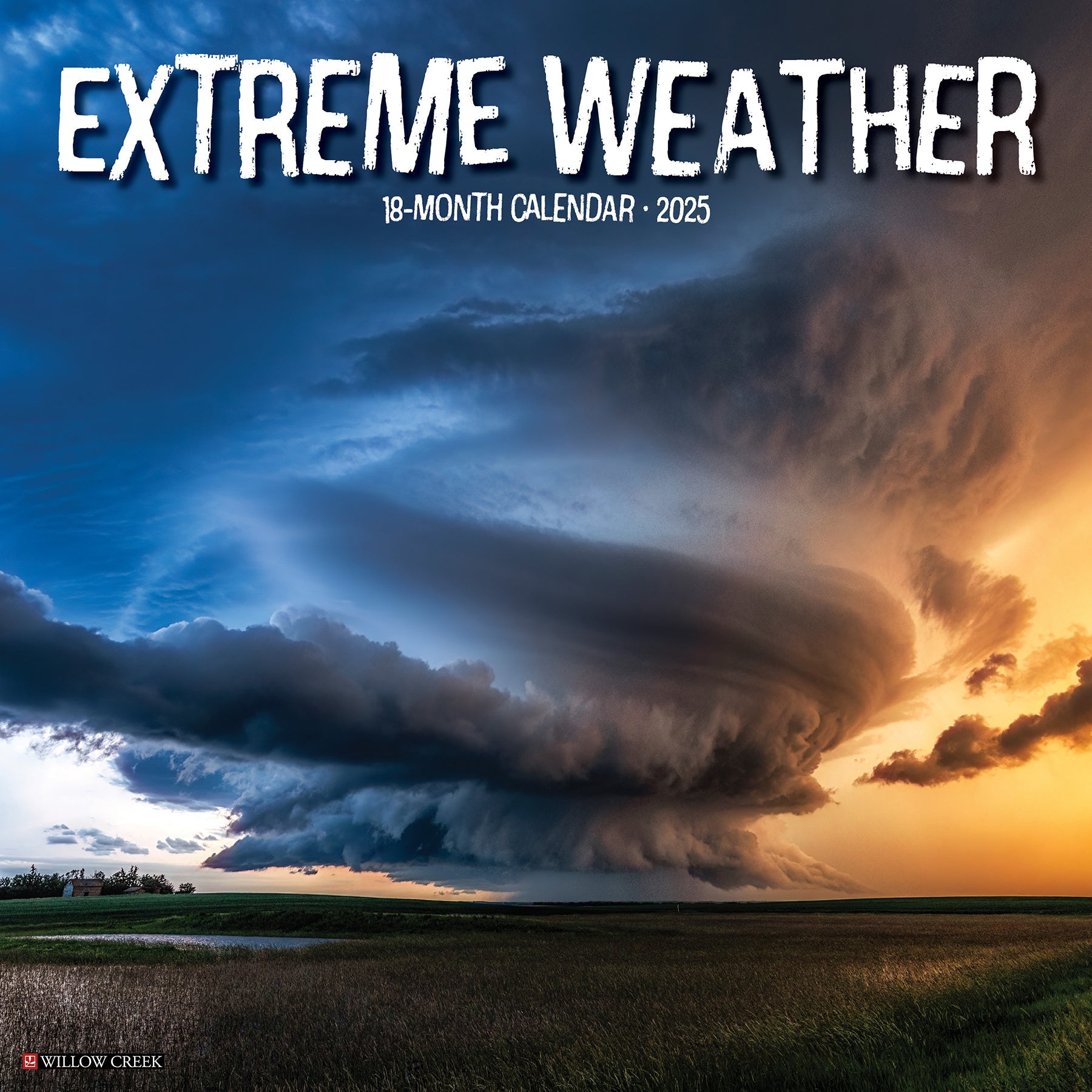 2025 Extreme Weather - Square Wall Calendar