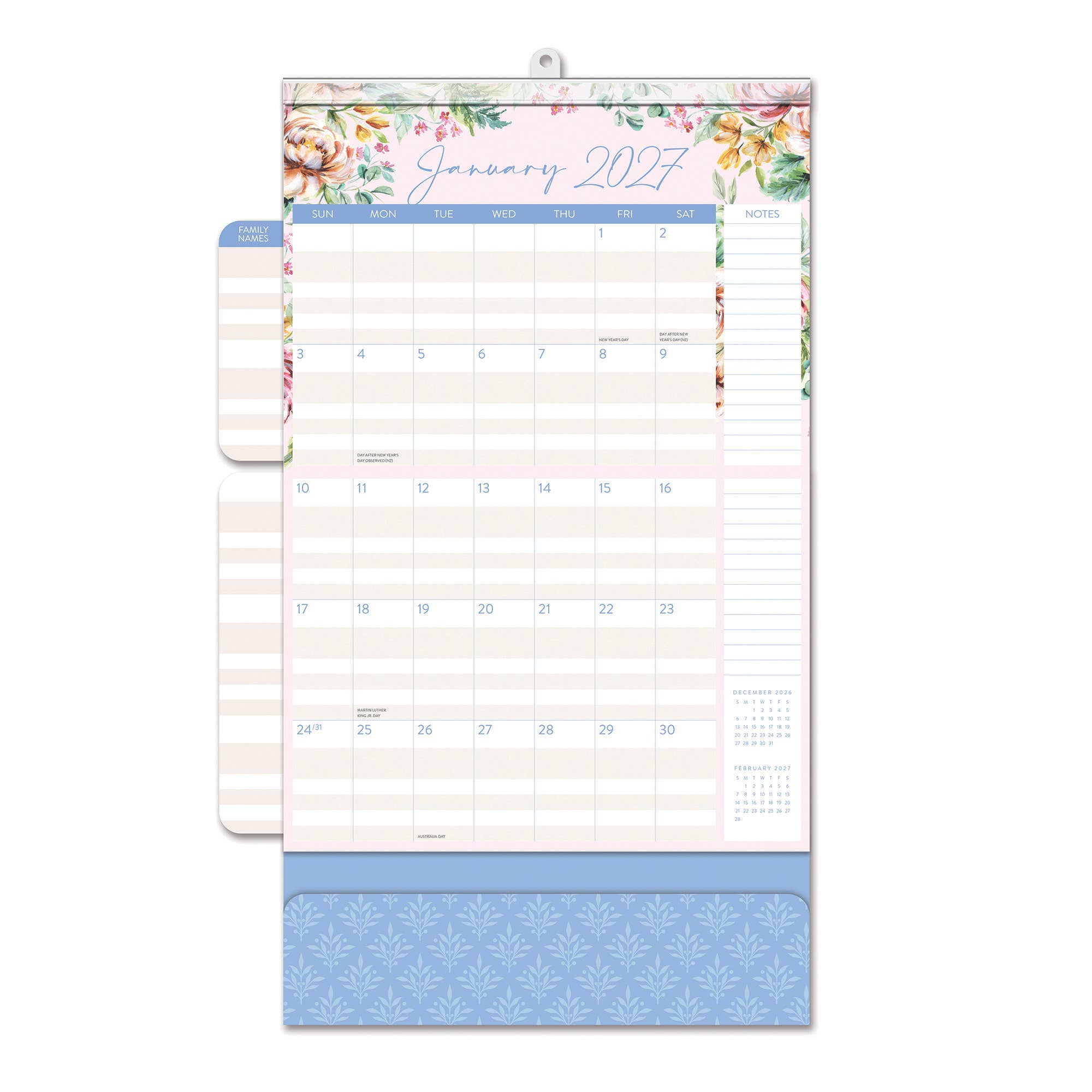 2027 Bella Flora Do It All Wall™ Calendar