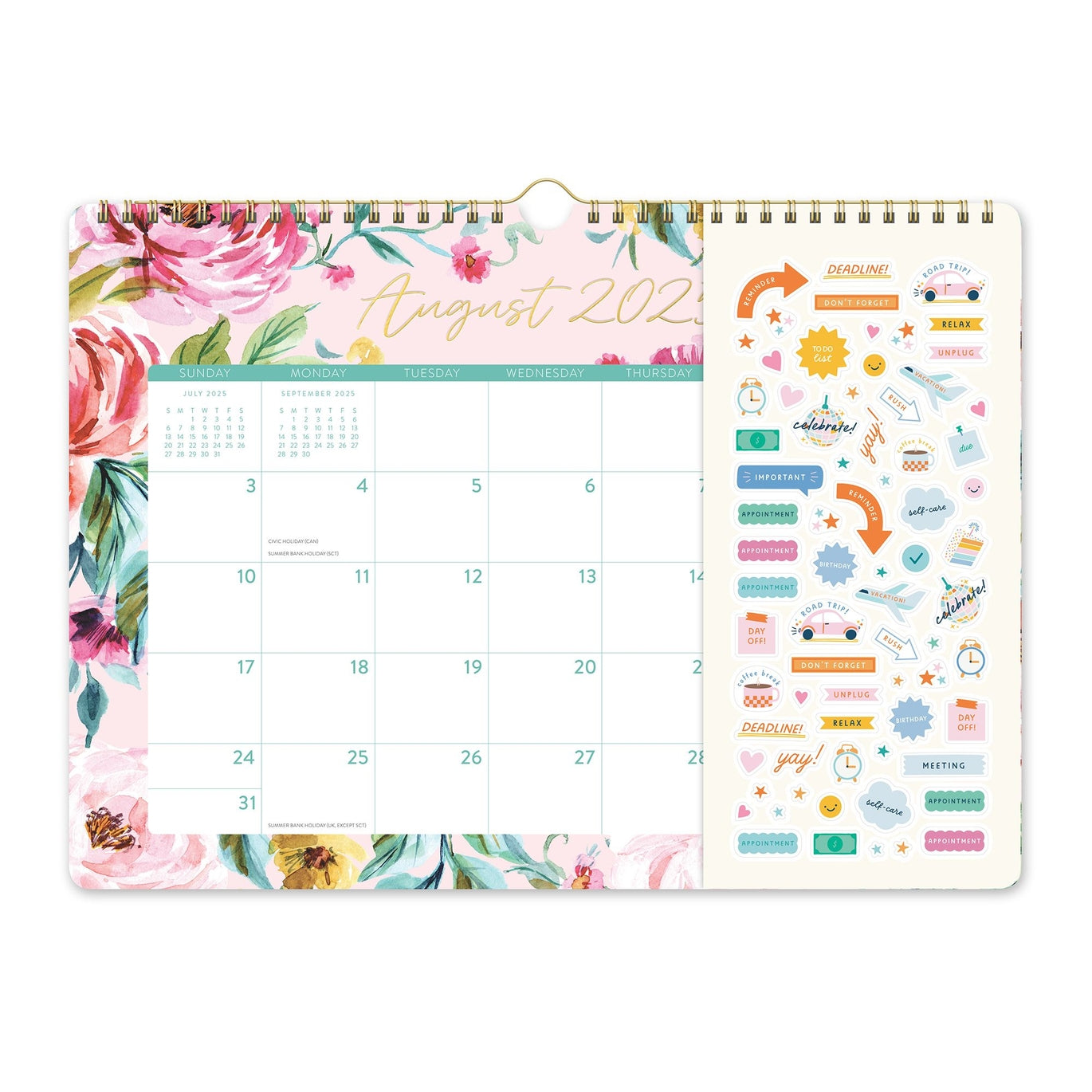 2026 Bella Flora - Deluxe Wall Calendar
