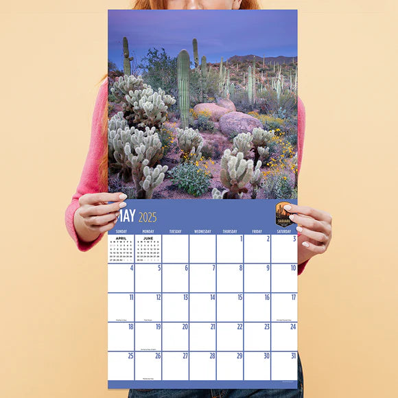 2025 National Parks - Square Wall Calendar