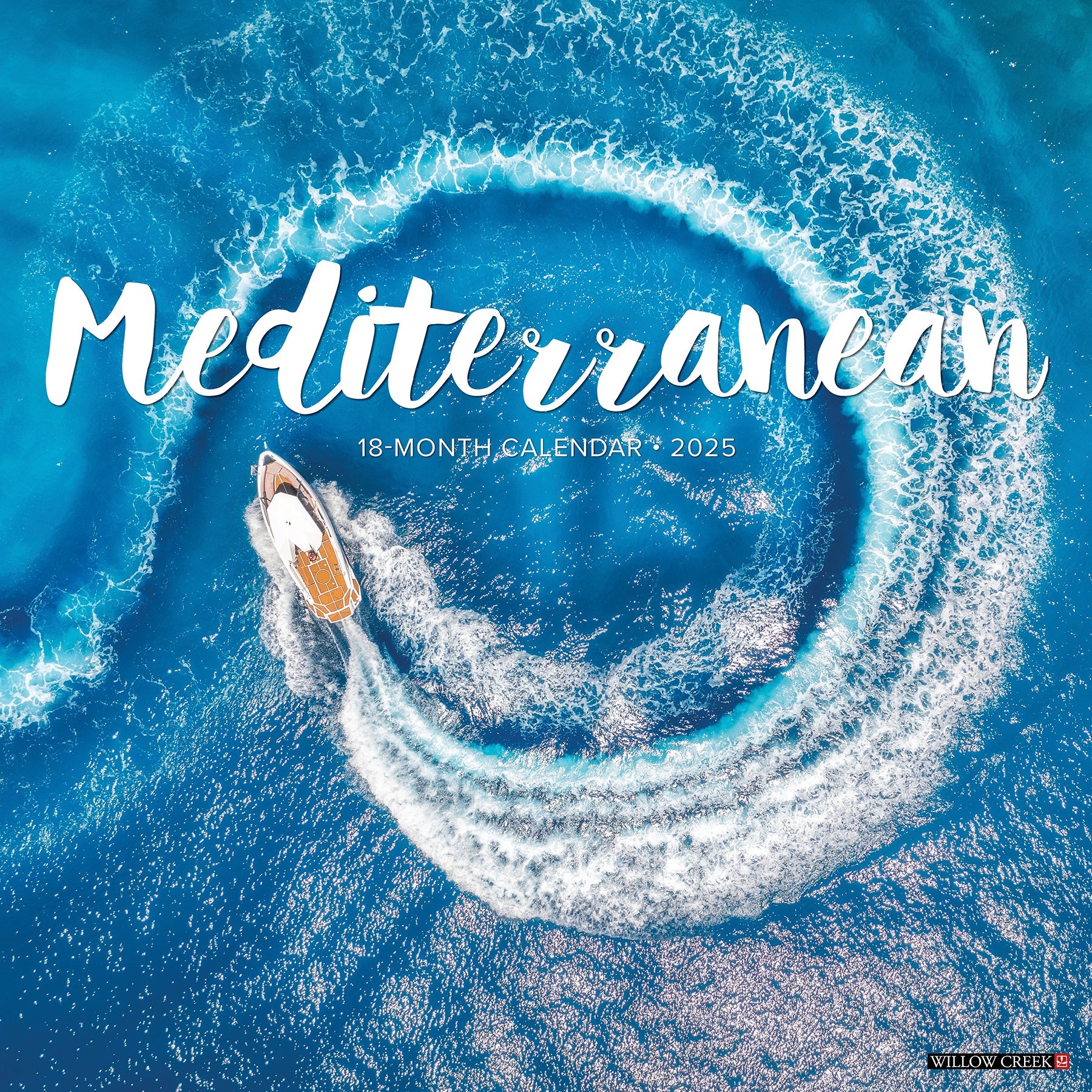 2025 Mediterranean - Square Wall Calendar