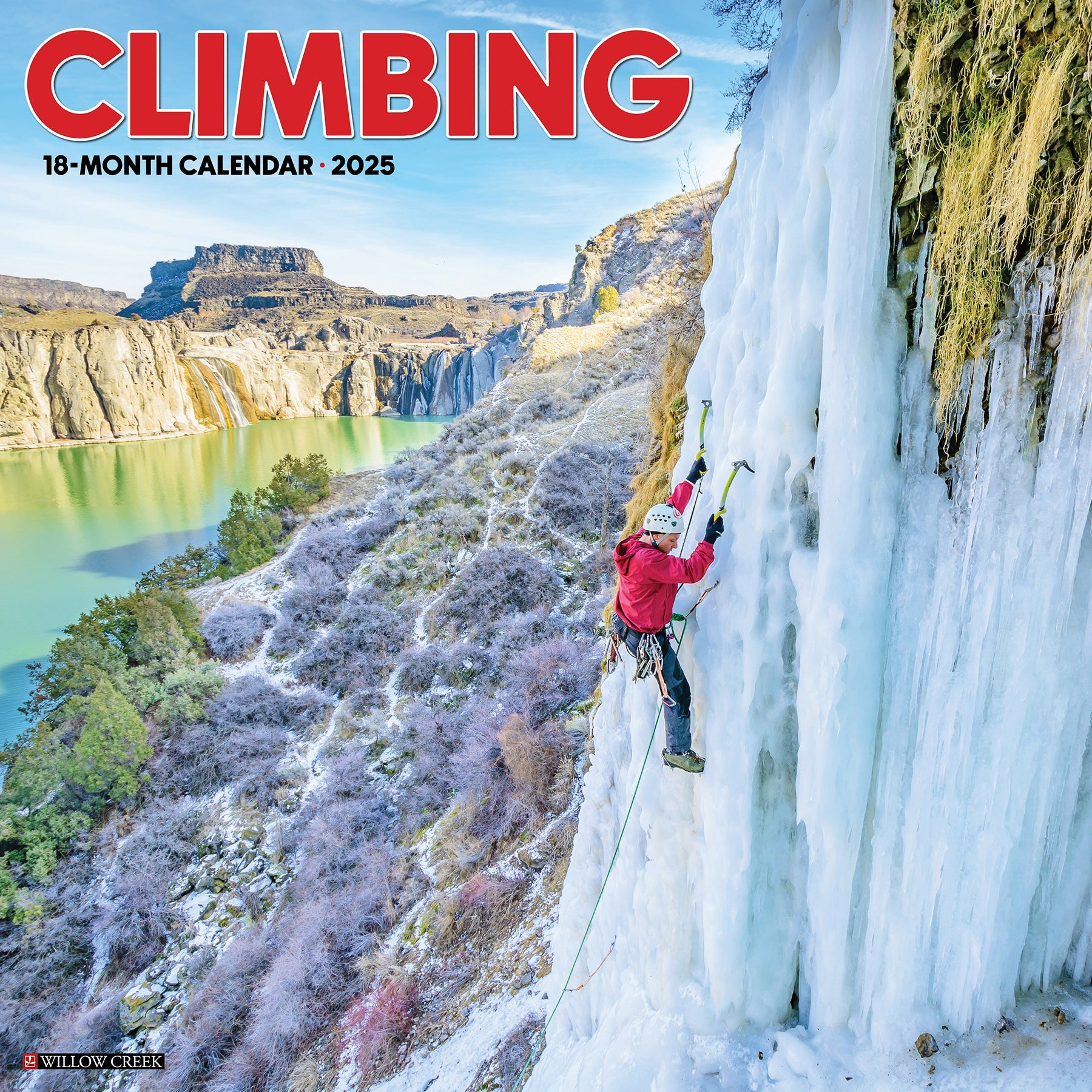 2025 Climbing - Square Wall Calendar