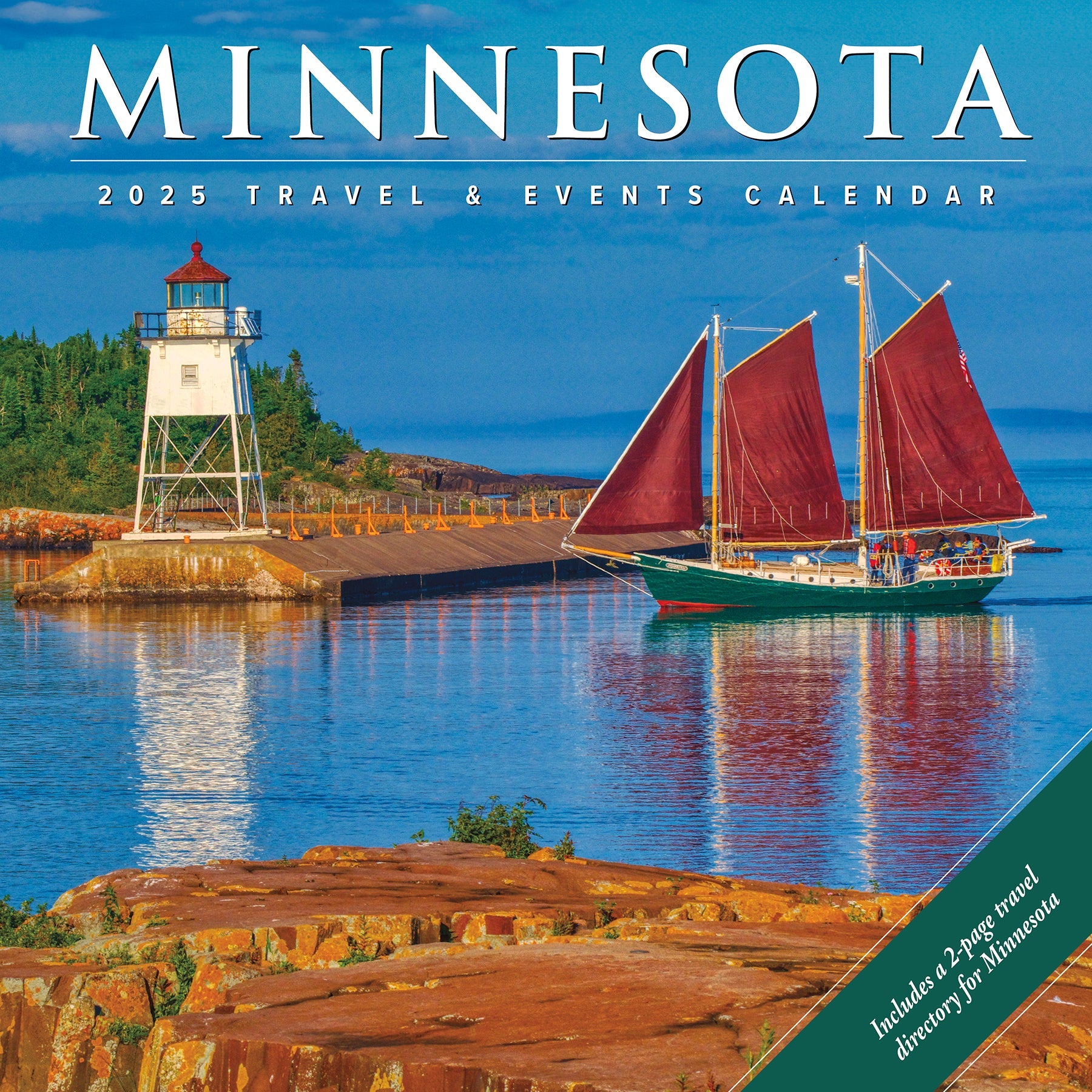 2025 Minnesota - Square Wall Calendar