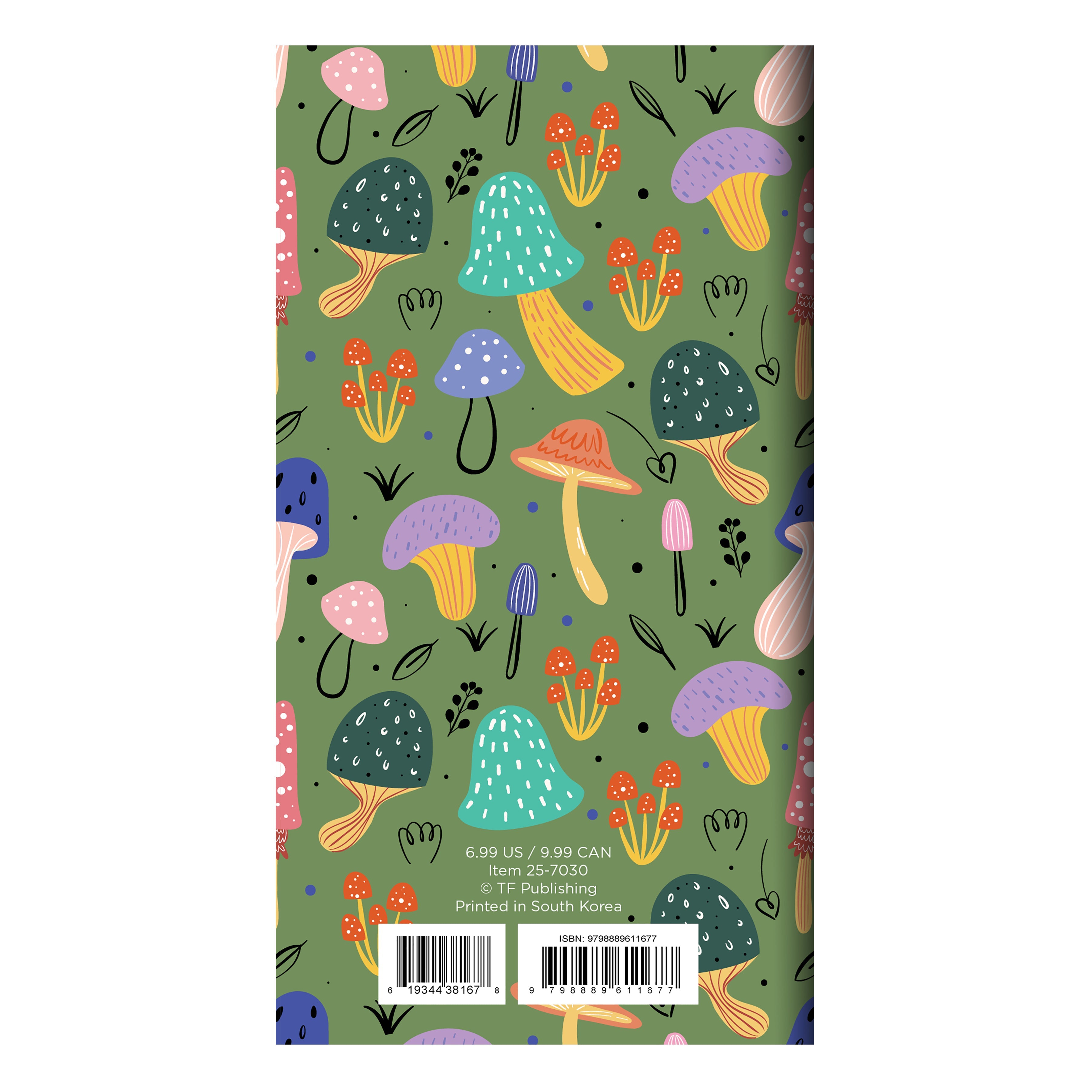 2025-2026 Mushroom Patch - Small Monthly Pocket Diary/Planner