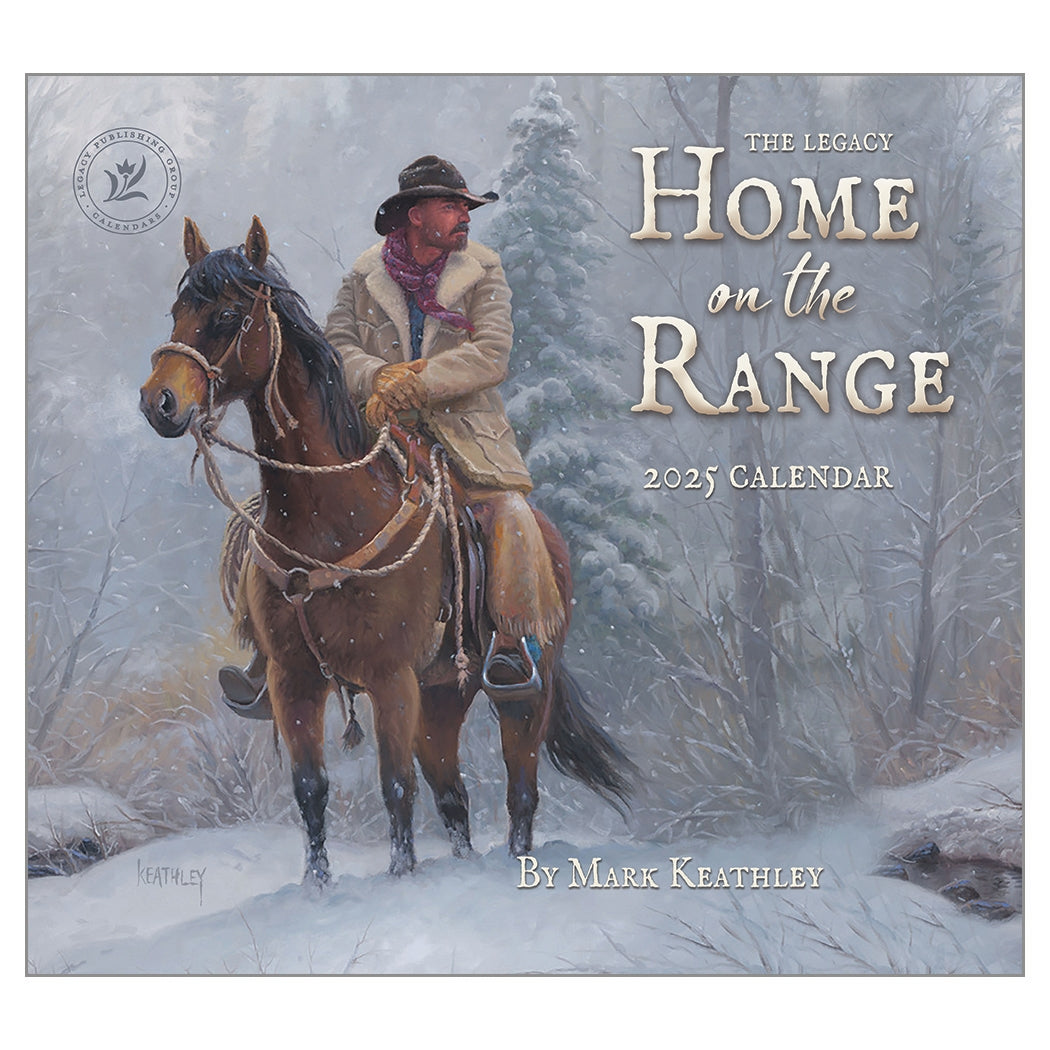 2025 Home On The Range - Legacy Deluxe Wall Calendar