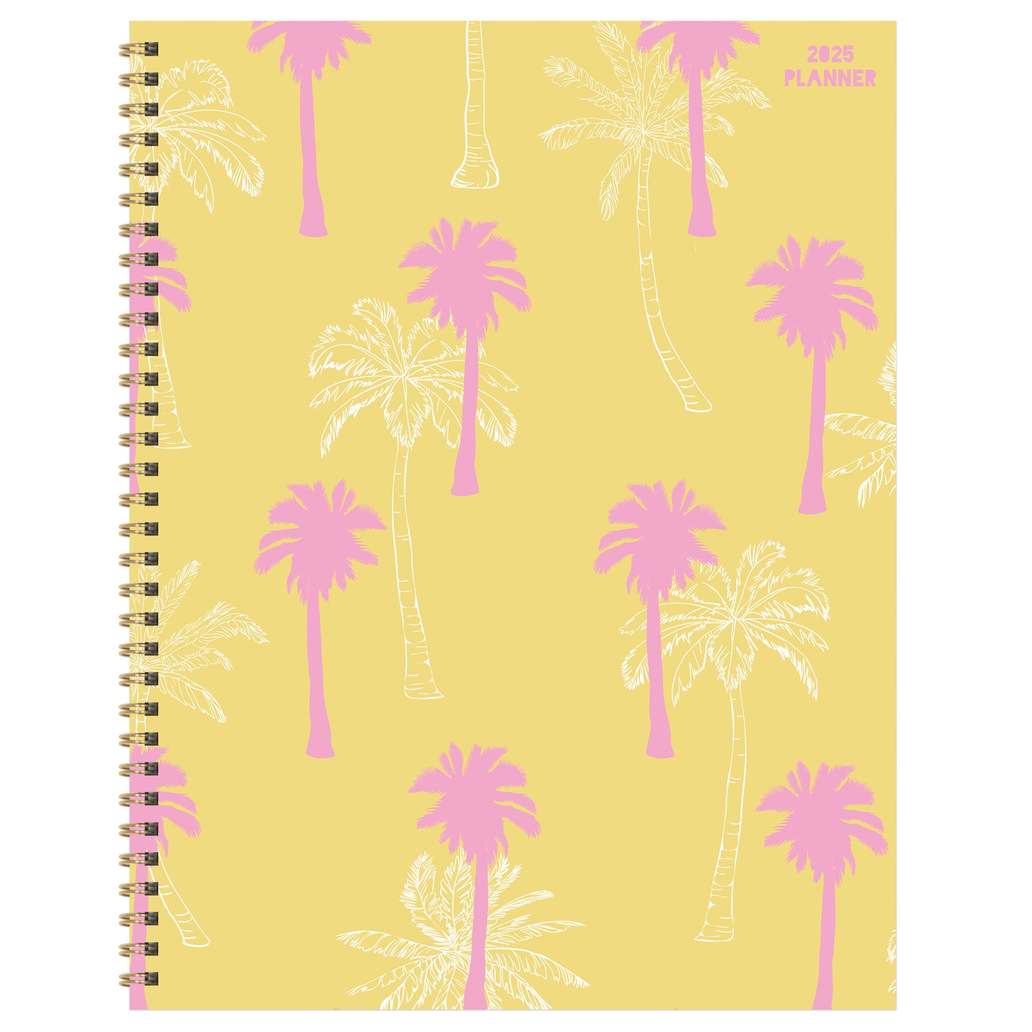2025 Palms & Sunshine - Large Monthly & Weekly Diary/Planner