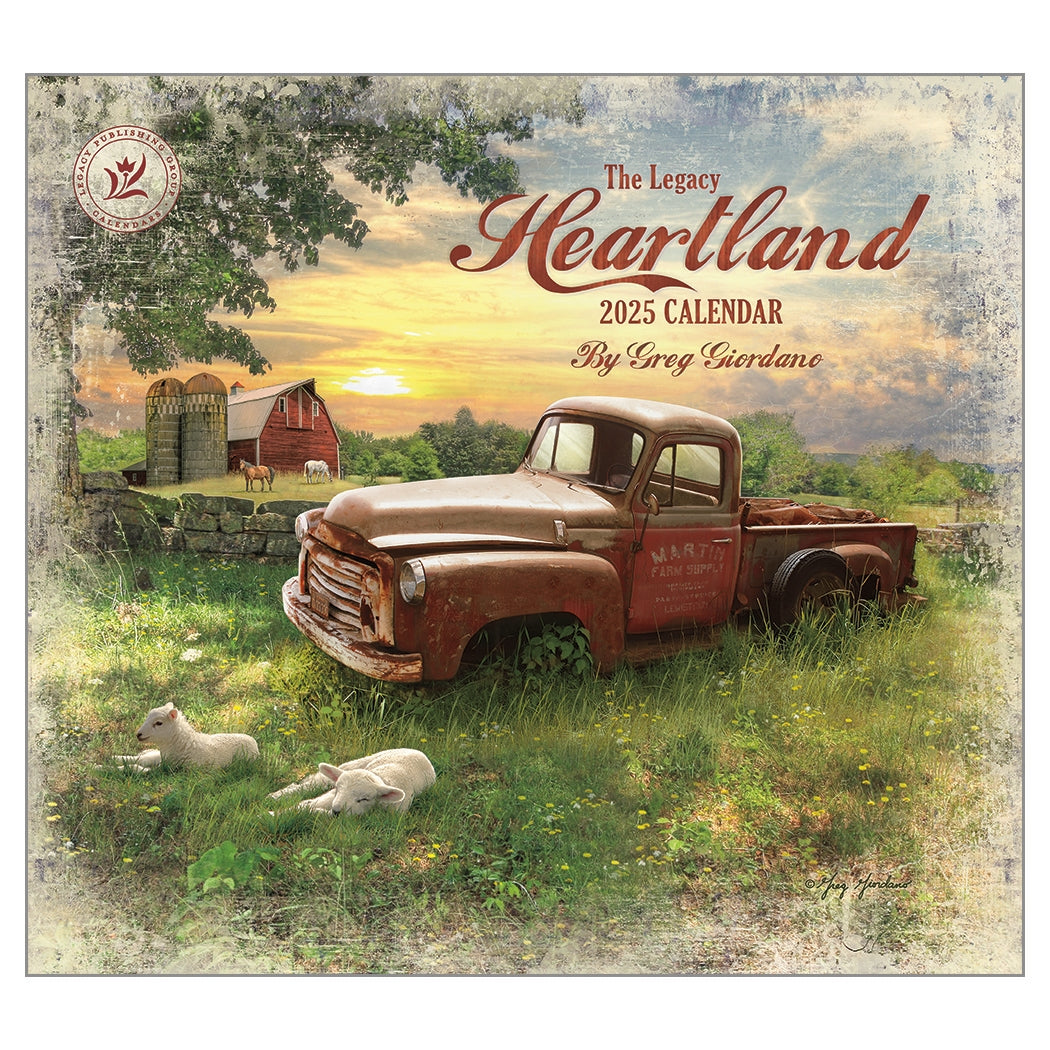 2025 Heartland - Legacy Deluxe Wall Calendar
