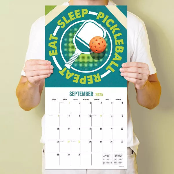 2025 Pickleball is Life - Square Wall Calendar