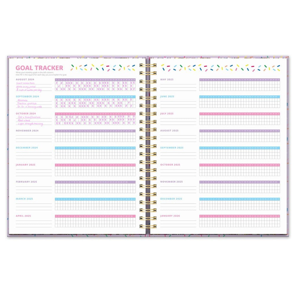 2025 tokidoki Donutella - XL Spiral Weekly & Monthly Diary/Planner by Orange Circle Studio