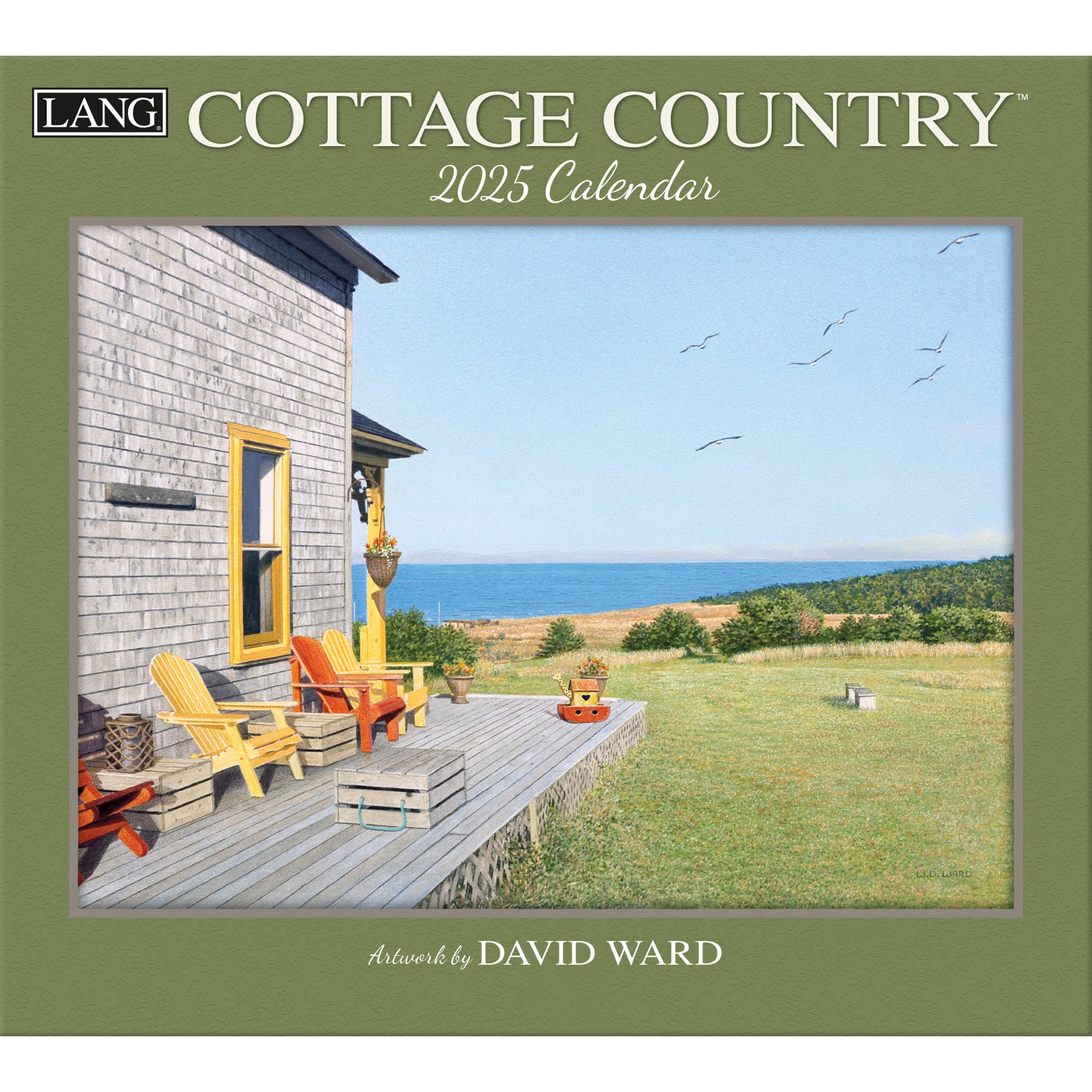 2025 Cottage Country By David Ward - LANG Deluxe Wall Calendar