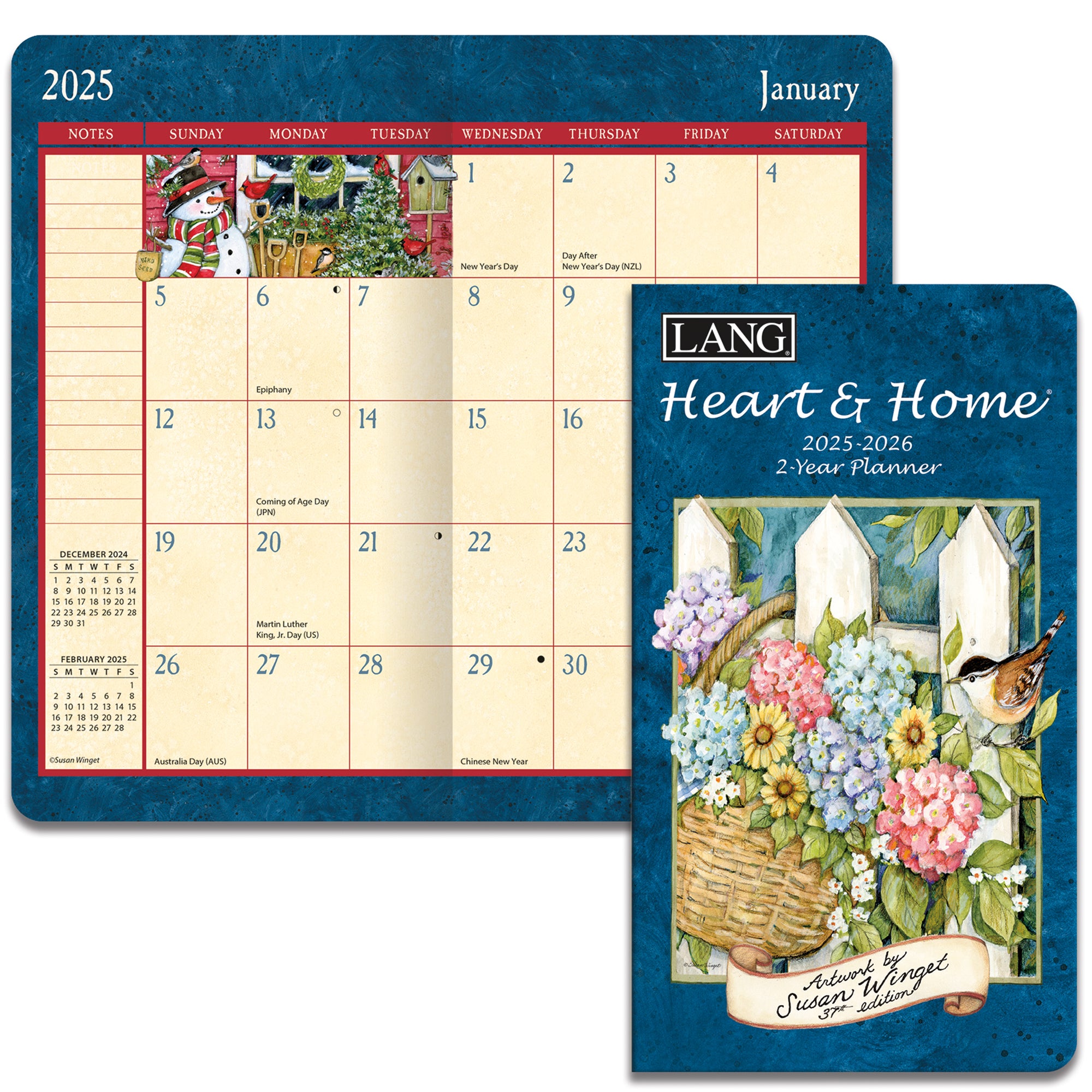 2025-2026 Heart & Home - LANG 2 Year Pocket Diary/Planner