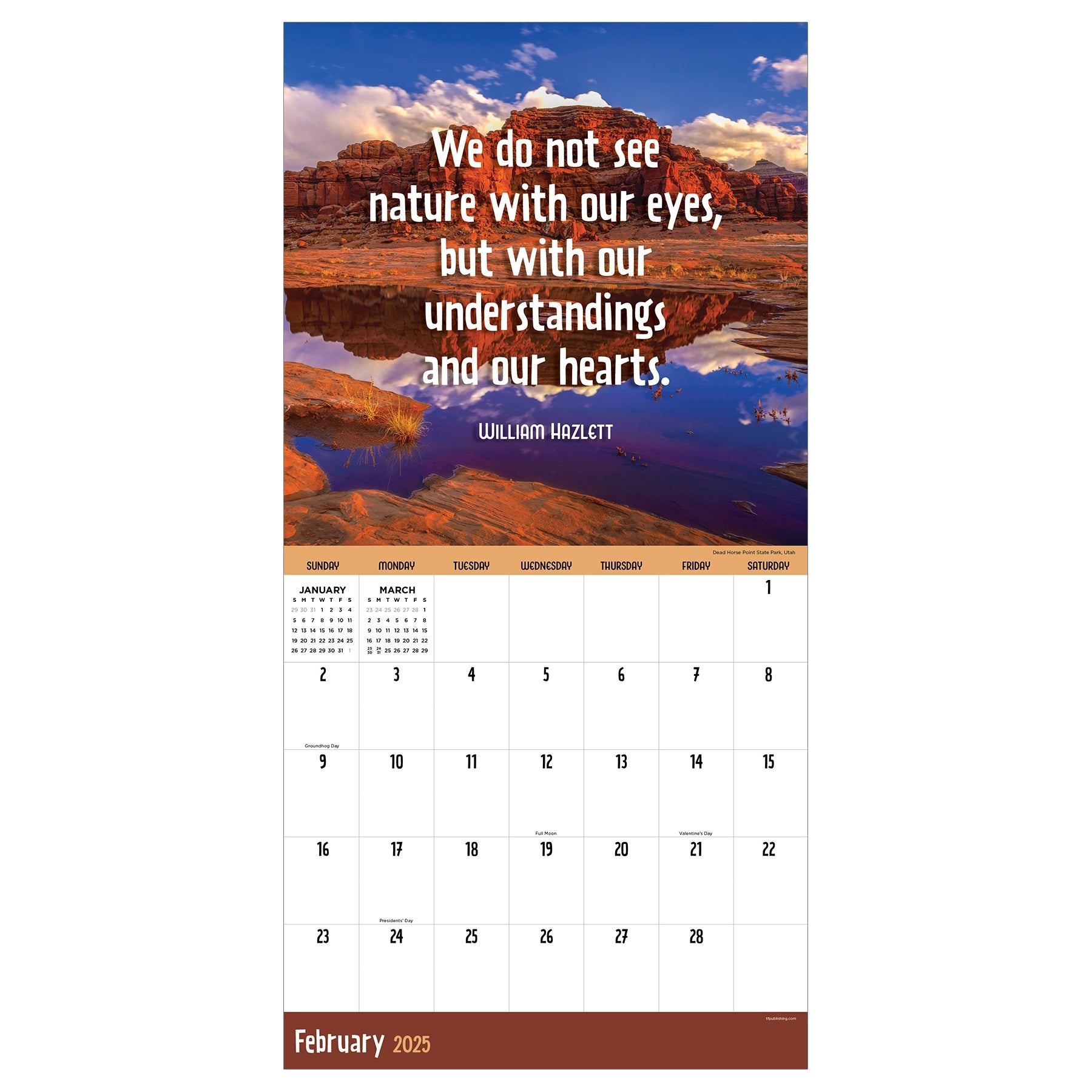 2025 Great Outdoors - Square Wall Calendar