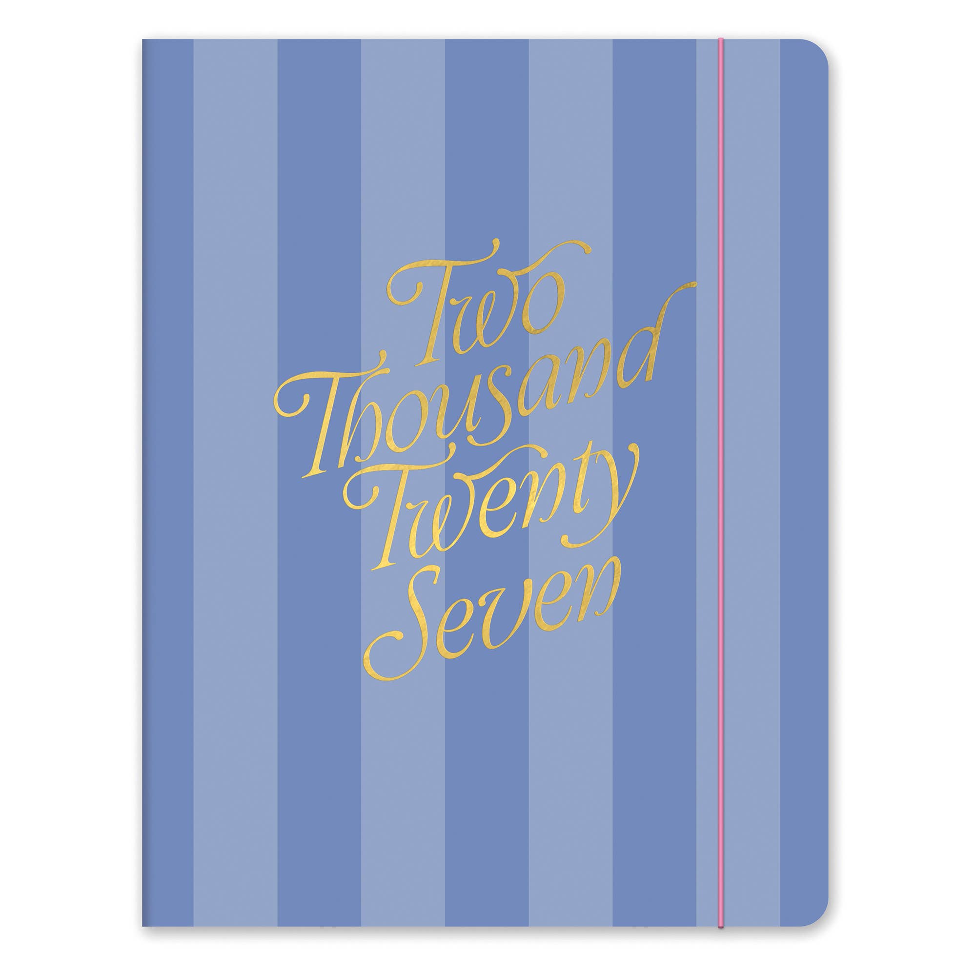2027 Cabana Stripes Just Right Monthly Planner