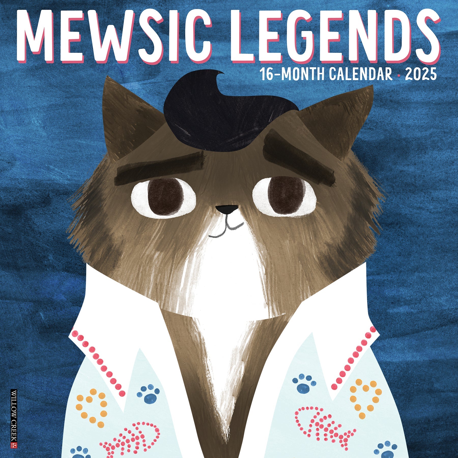 2025 Mewsic Legends - Square Wall Calendar