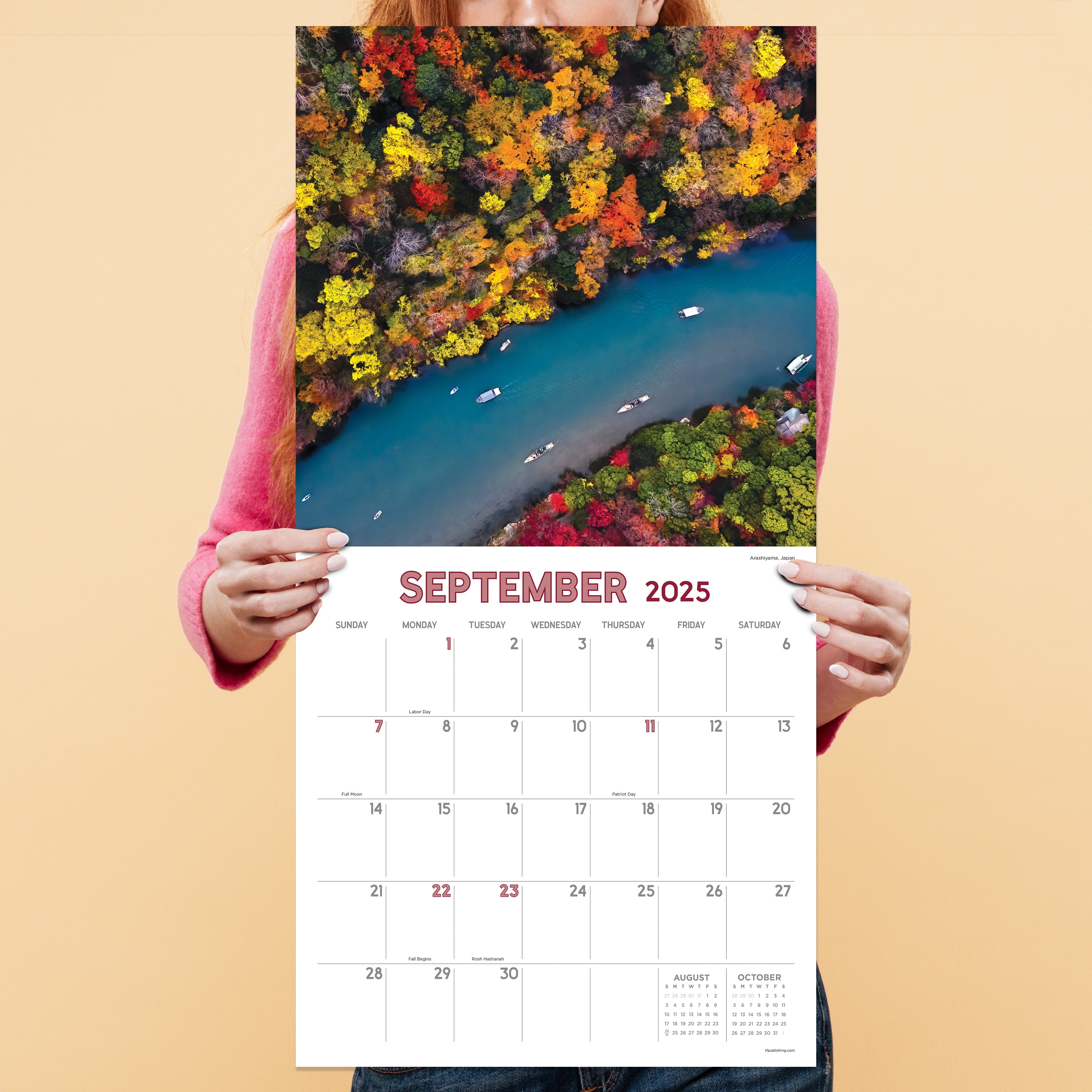 2025 Landscapes - Square Wall Calendar
