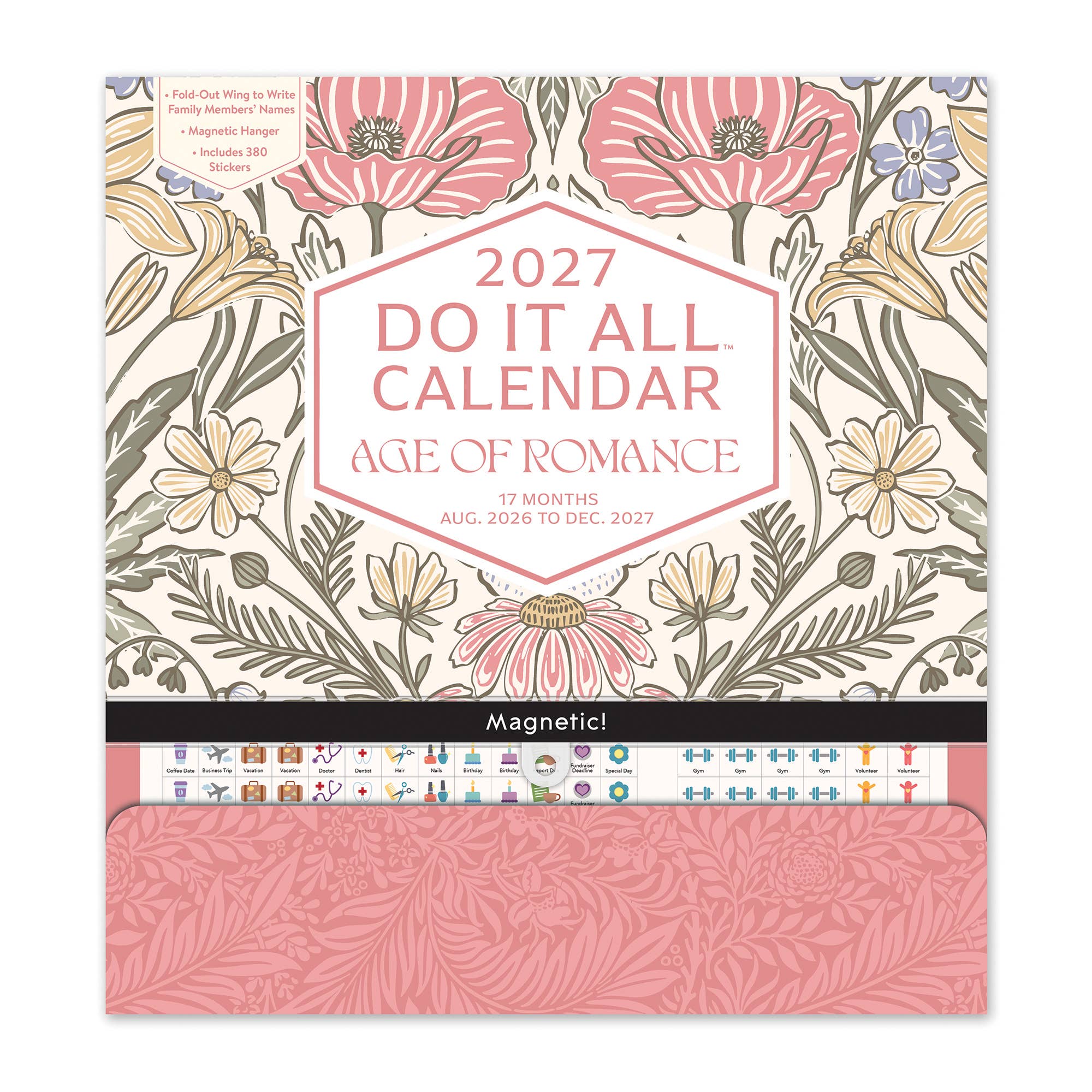 2027 Age of Romance Do It All™ Wall Calendar
