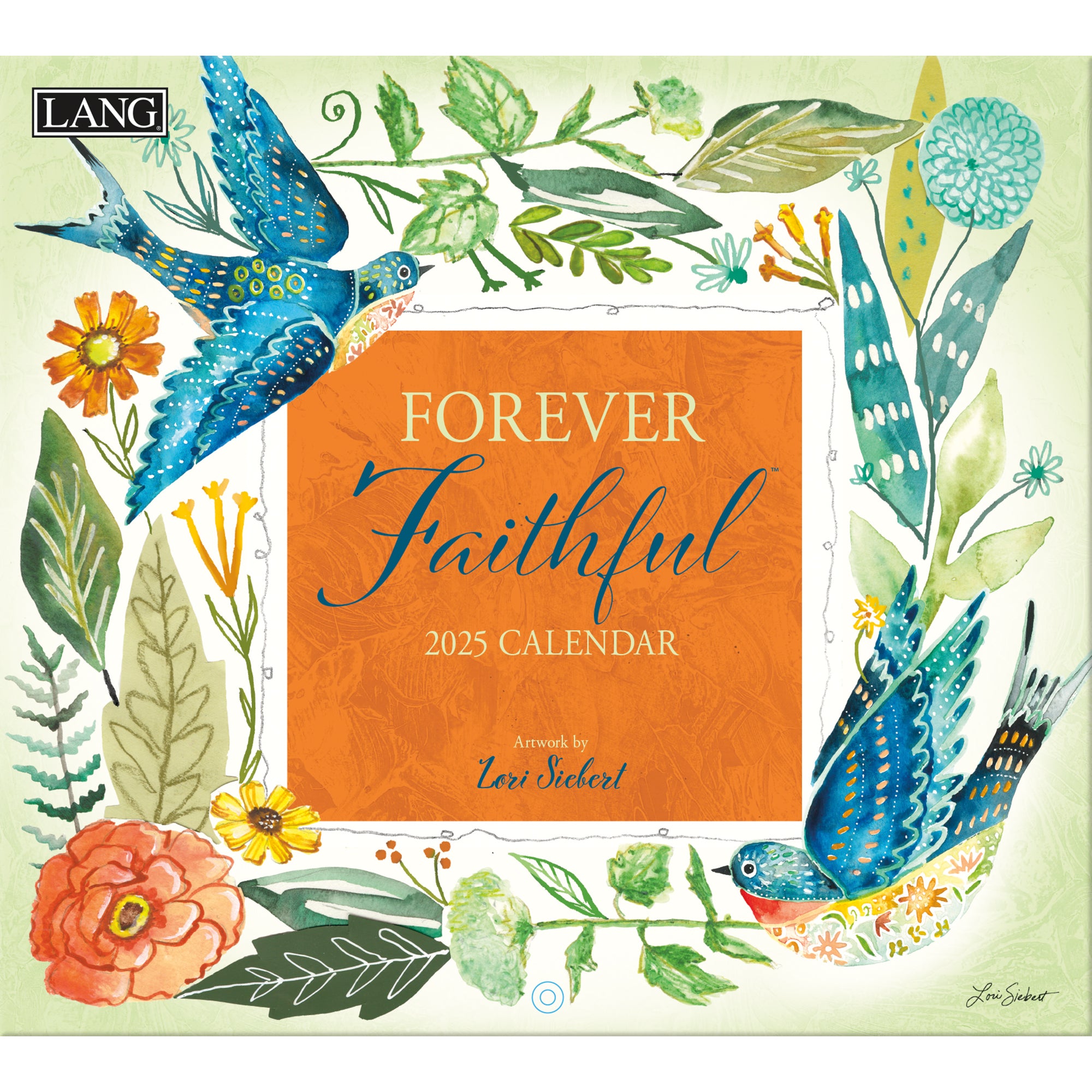 2025 Forever Faithful (Scripture) - LANG Deluxe Wall Calendar