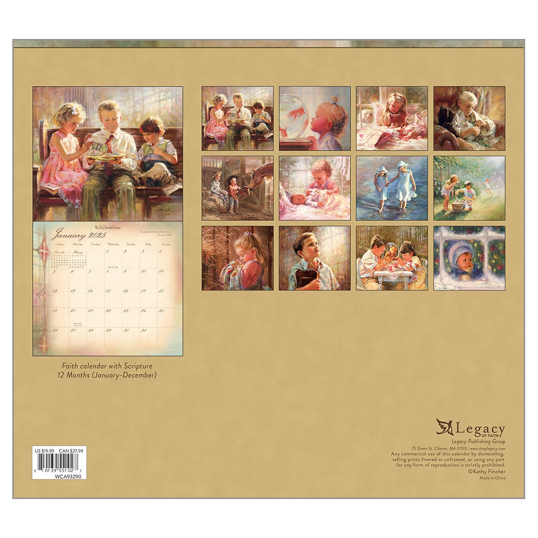 2025 Mama Says - Legacy Scripture - Legacy Deluxe Wall Calendar