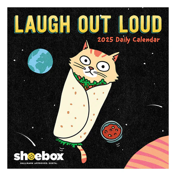 2025 Shoebox - Daily Boxed Page-A-Day Calendar