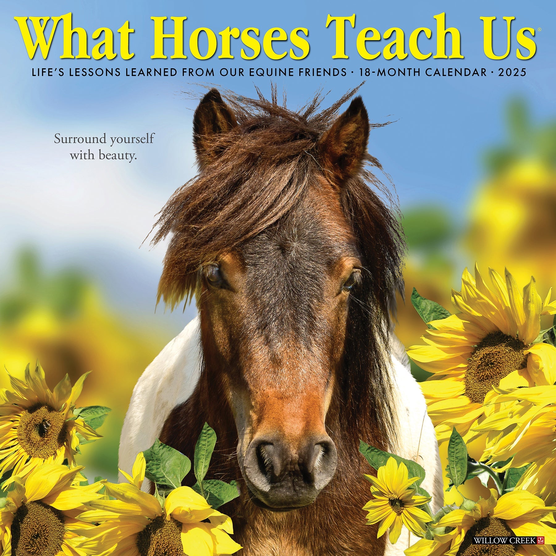 2025 What Horses Teach Us - Square Wall Calendar