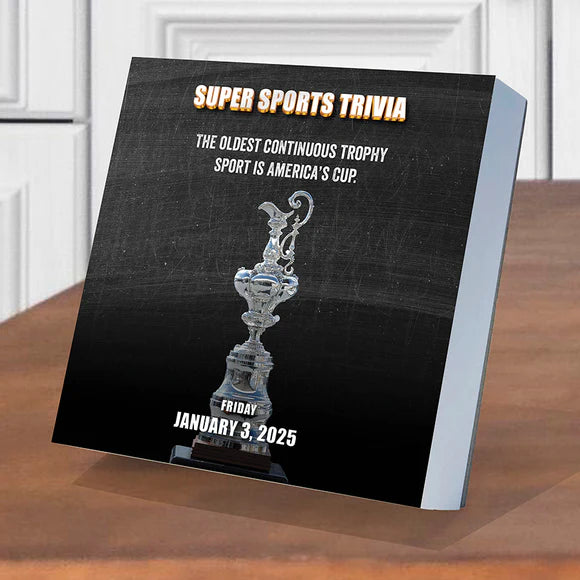 2025 Sports Facts & Trivia - Daily Boxed Page-A-Day Calendar