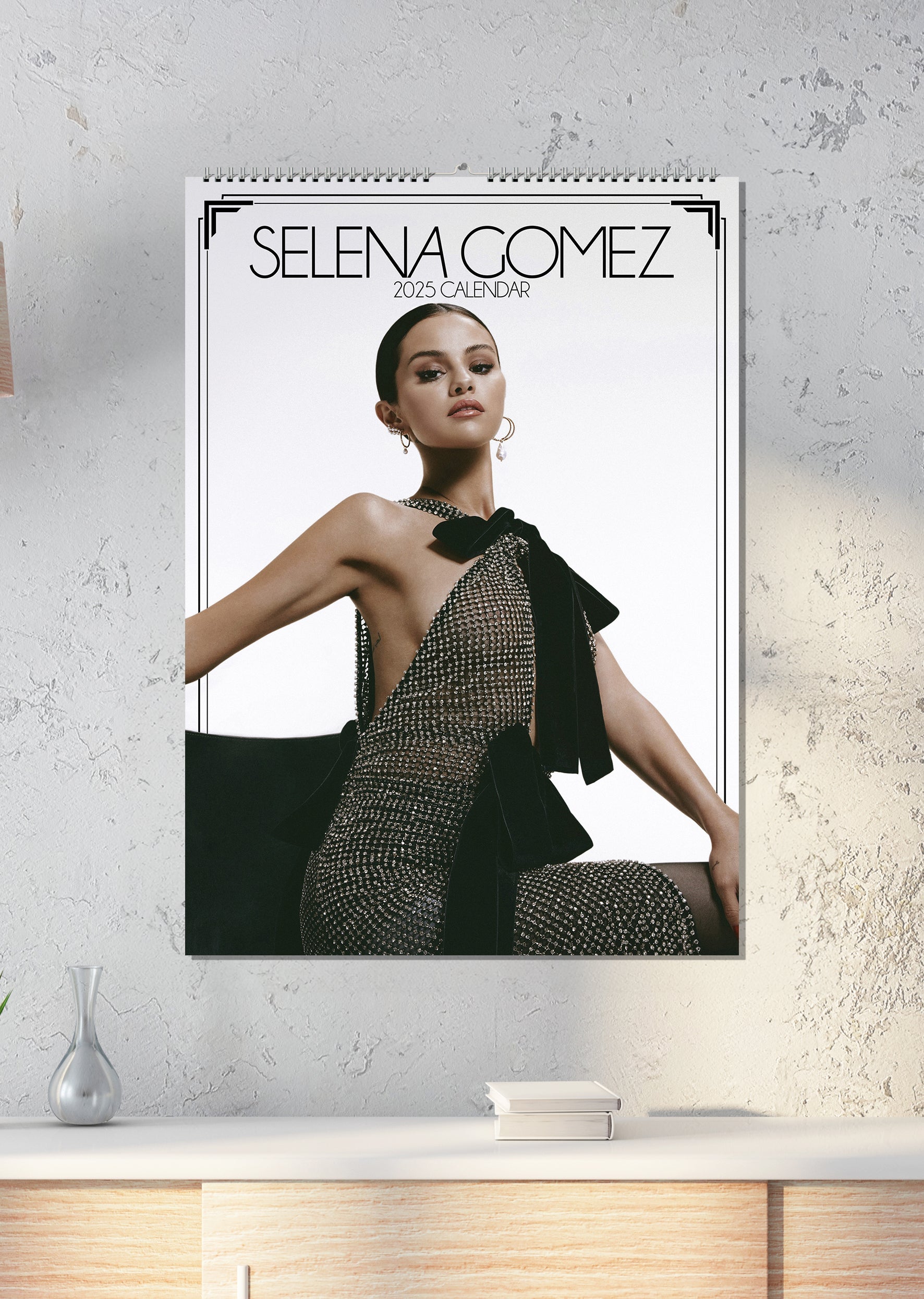 2025 Selena Gomez - A3 Wall Calendar