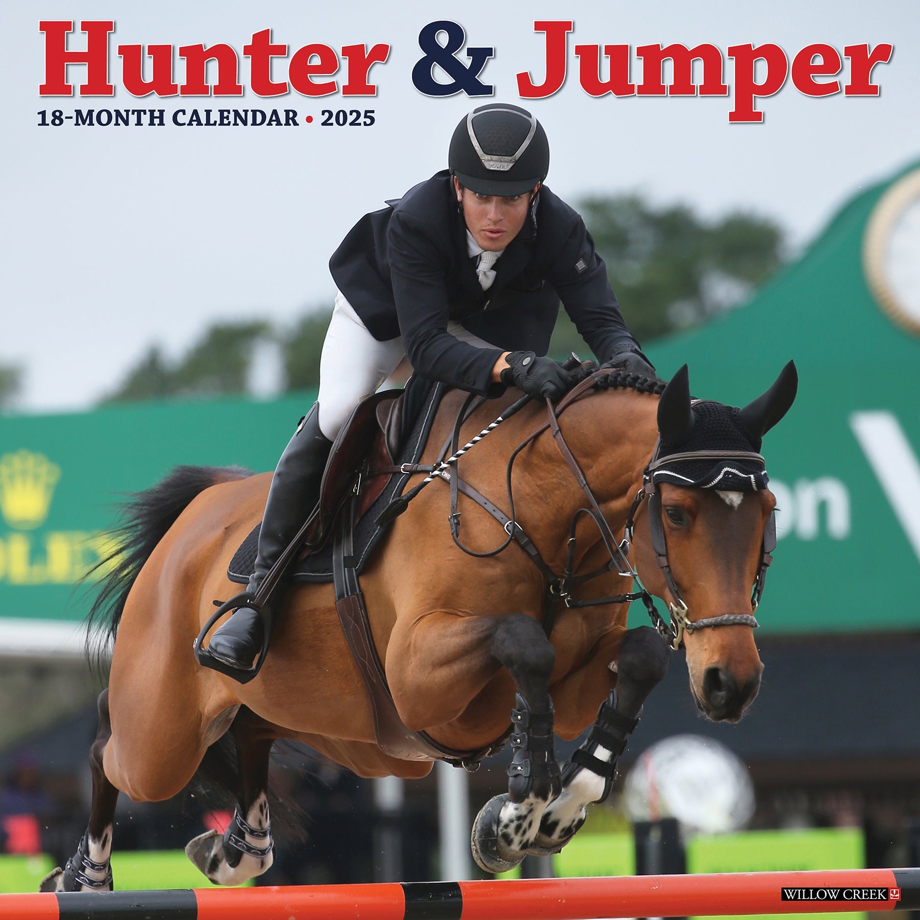 2025 Hunter & Jumper - Square Wall Calendar