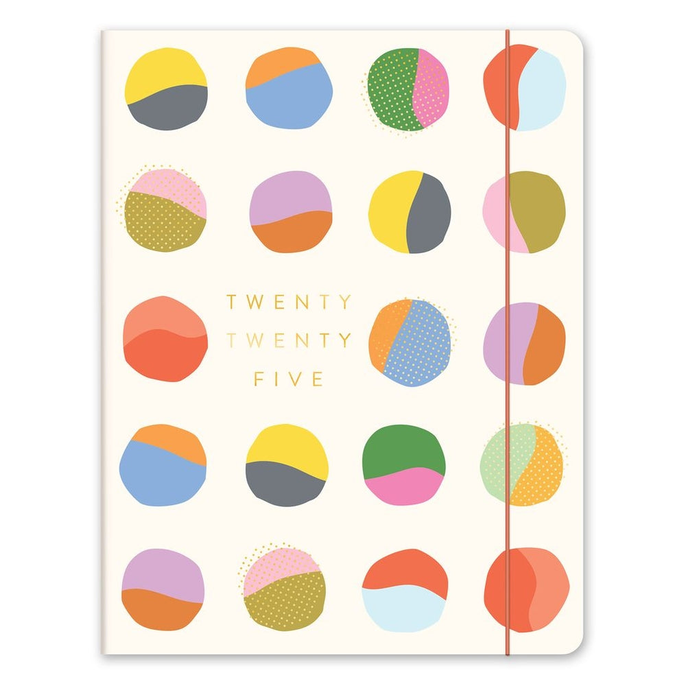 2025 Painter's Palette - Just Right Monthly Diary/Planner by Orange Circle Studio